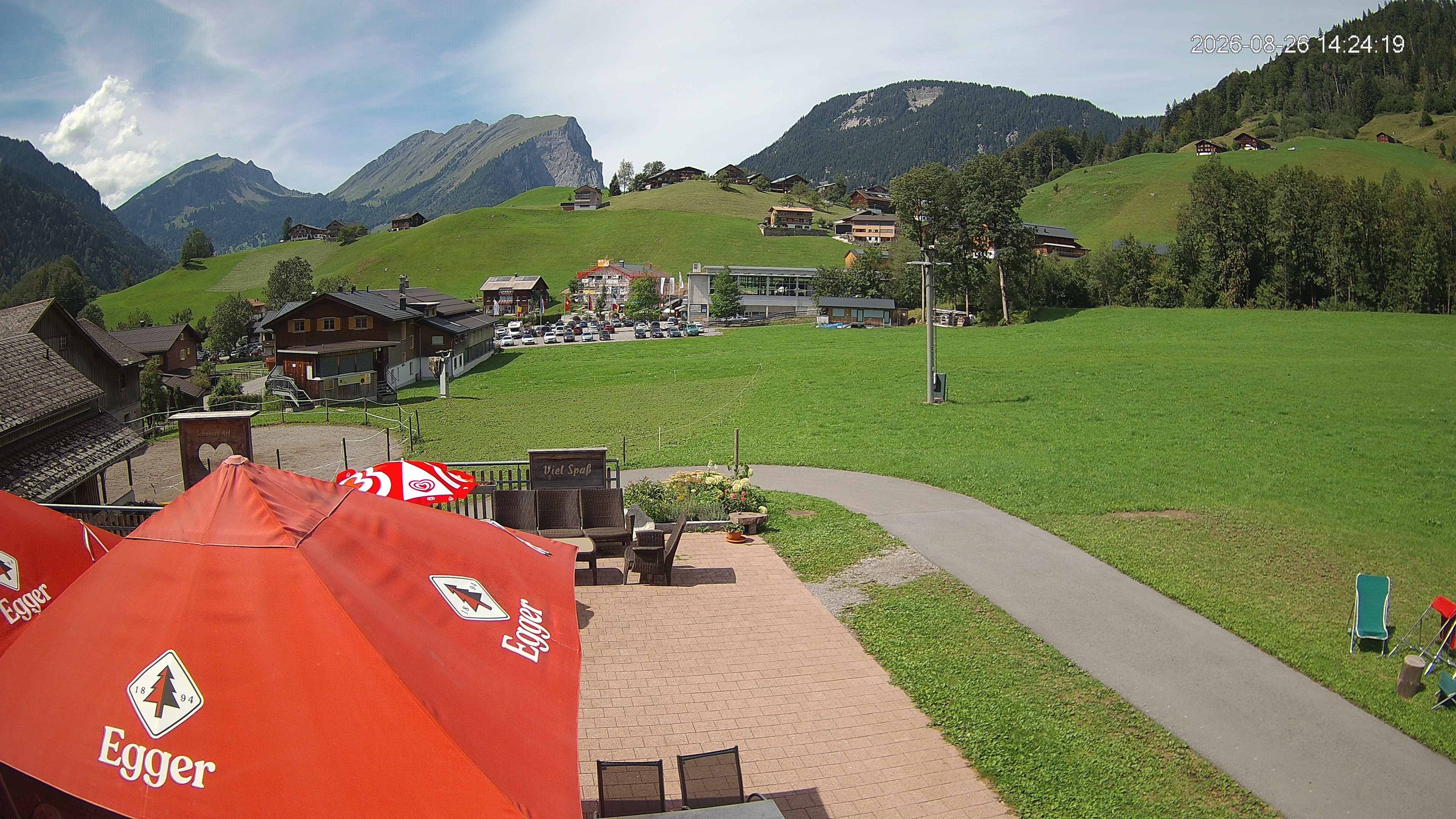Archiv Foto Webcam Schrannenhof am Diedamskopf