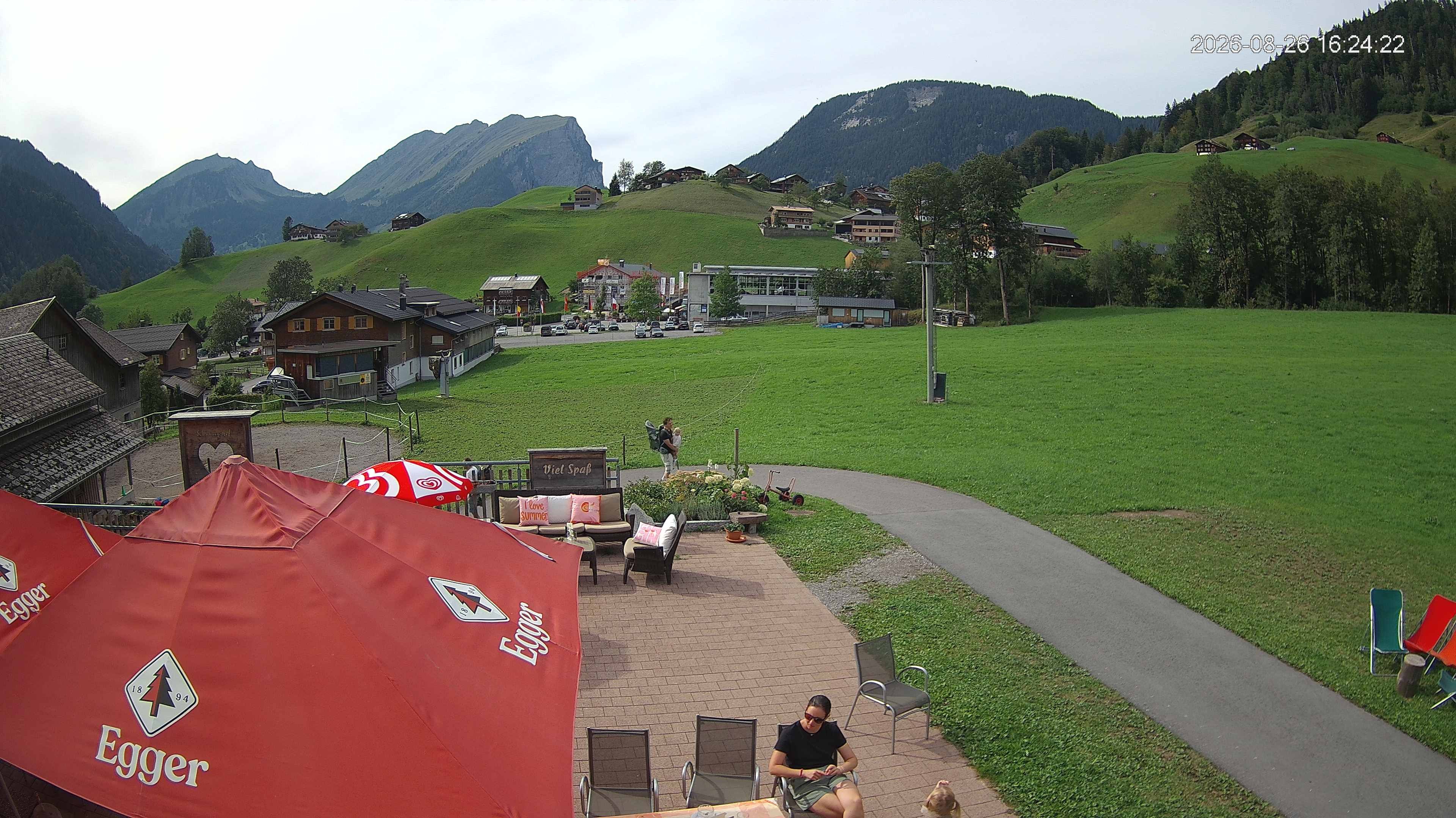 Archiv Foto Webcam Schrannenhof am Diedamskopf