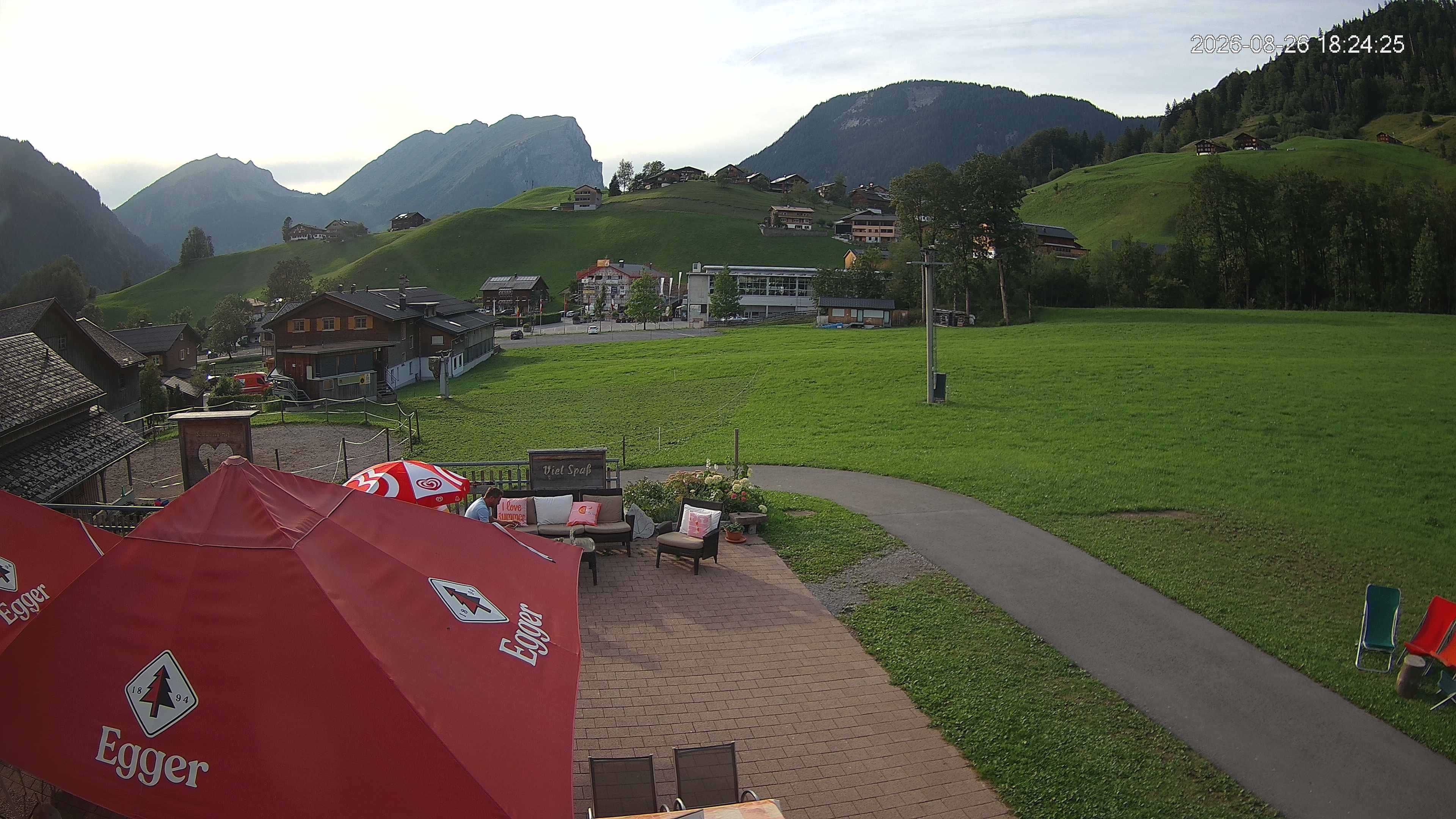 Archiv Foto Webcam Schrannenhof am Diedamskopf