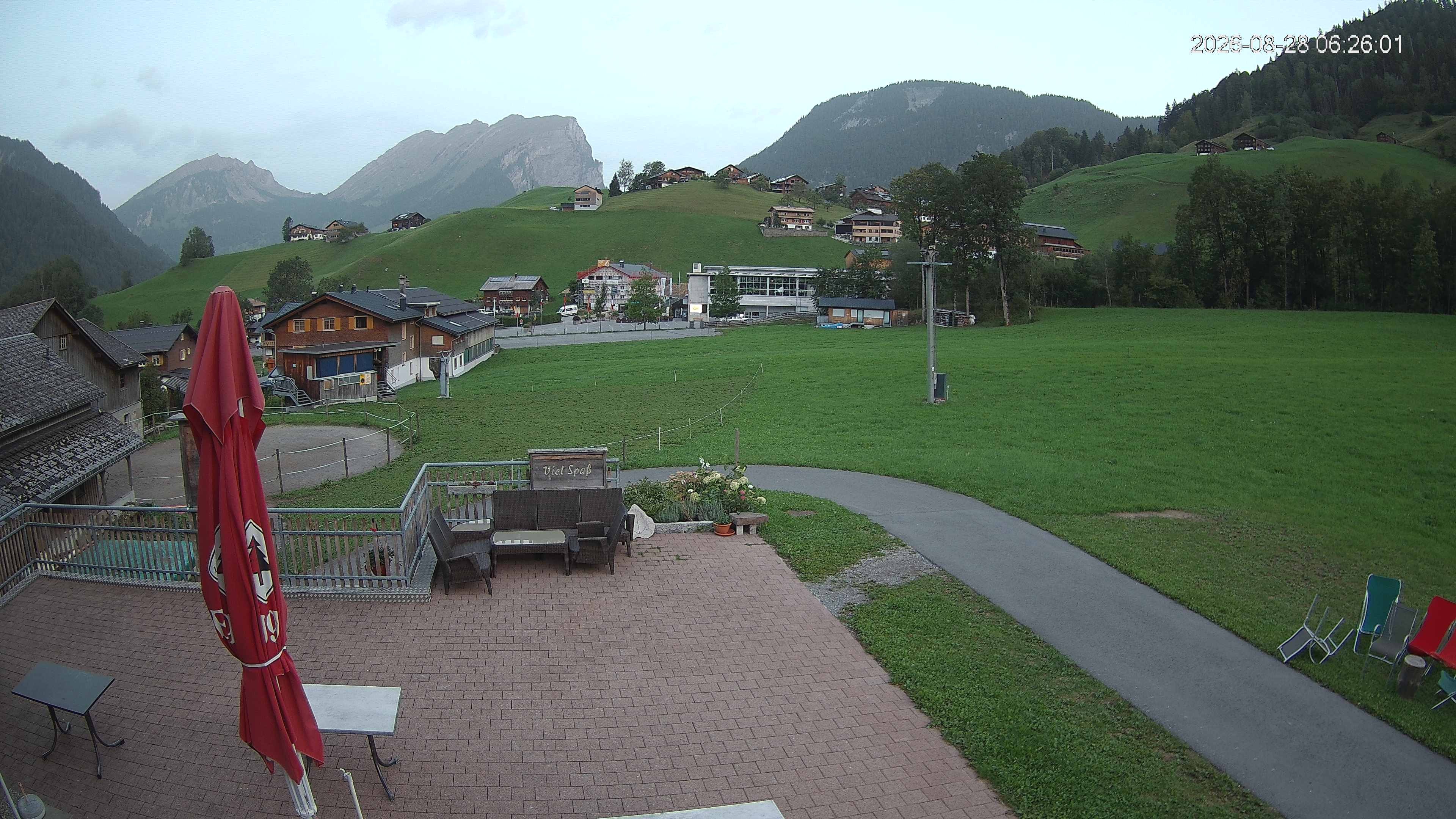 Archiv Foto Webcam Schrannenhof am Diedamskopf