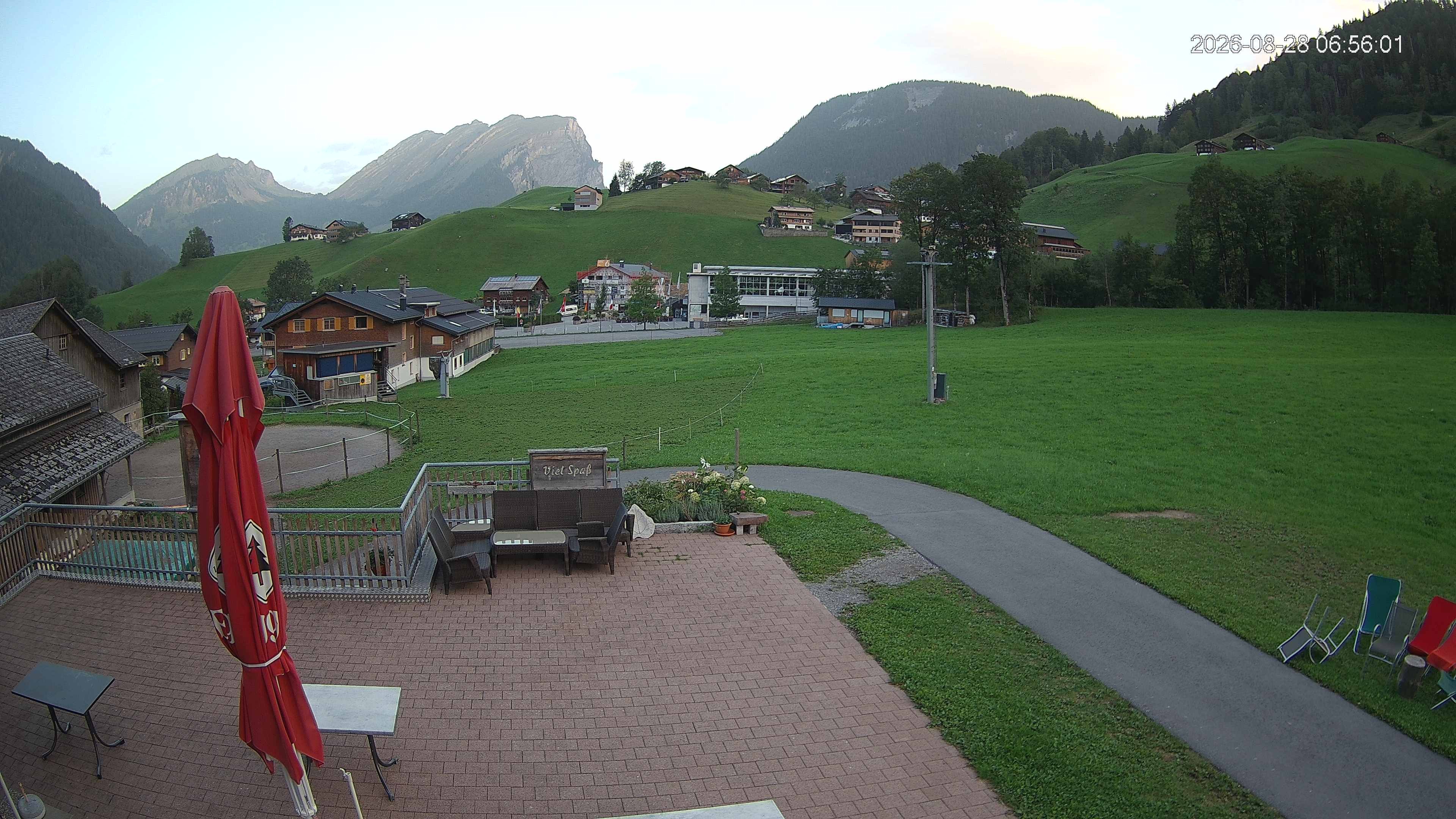 Archiv Foto Webcam Schrannenhof am Diedamskopf