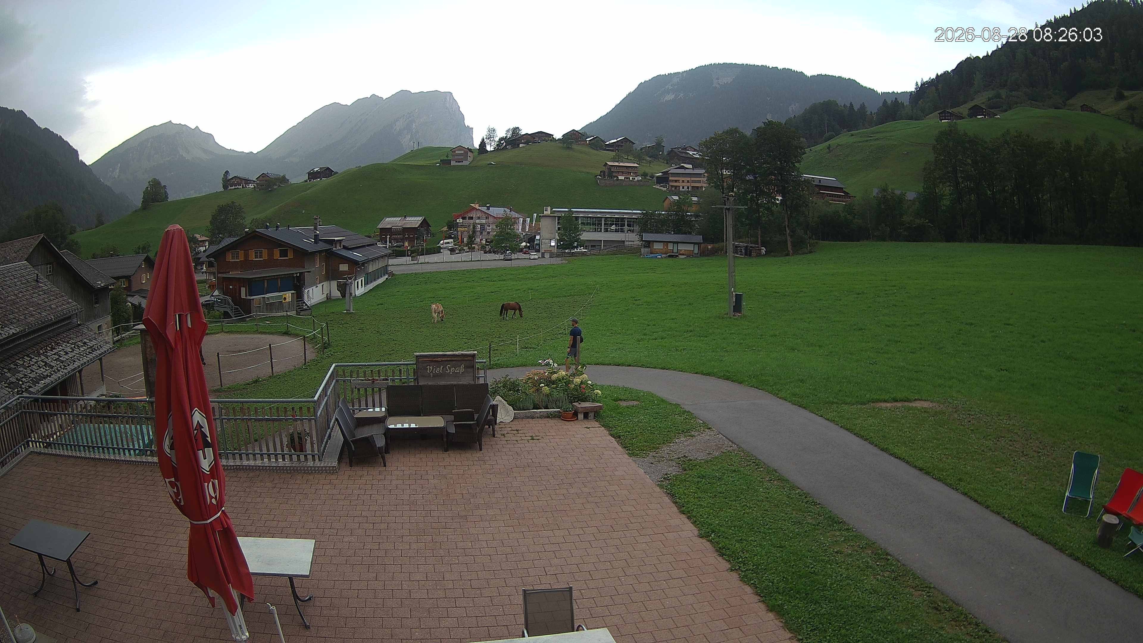 Archiv Foto Webcam Schrannenhof am Diedamskopf