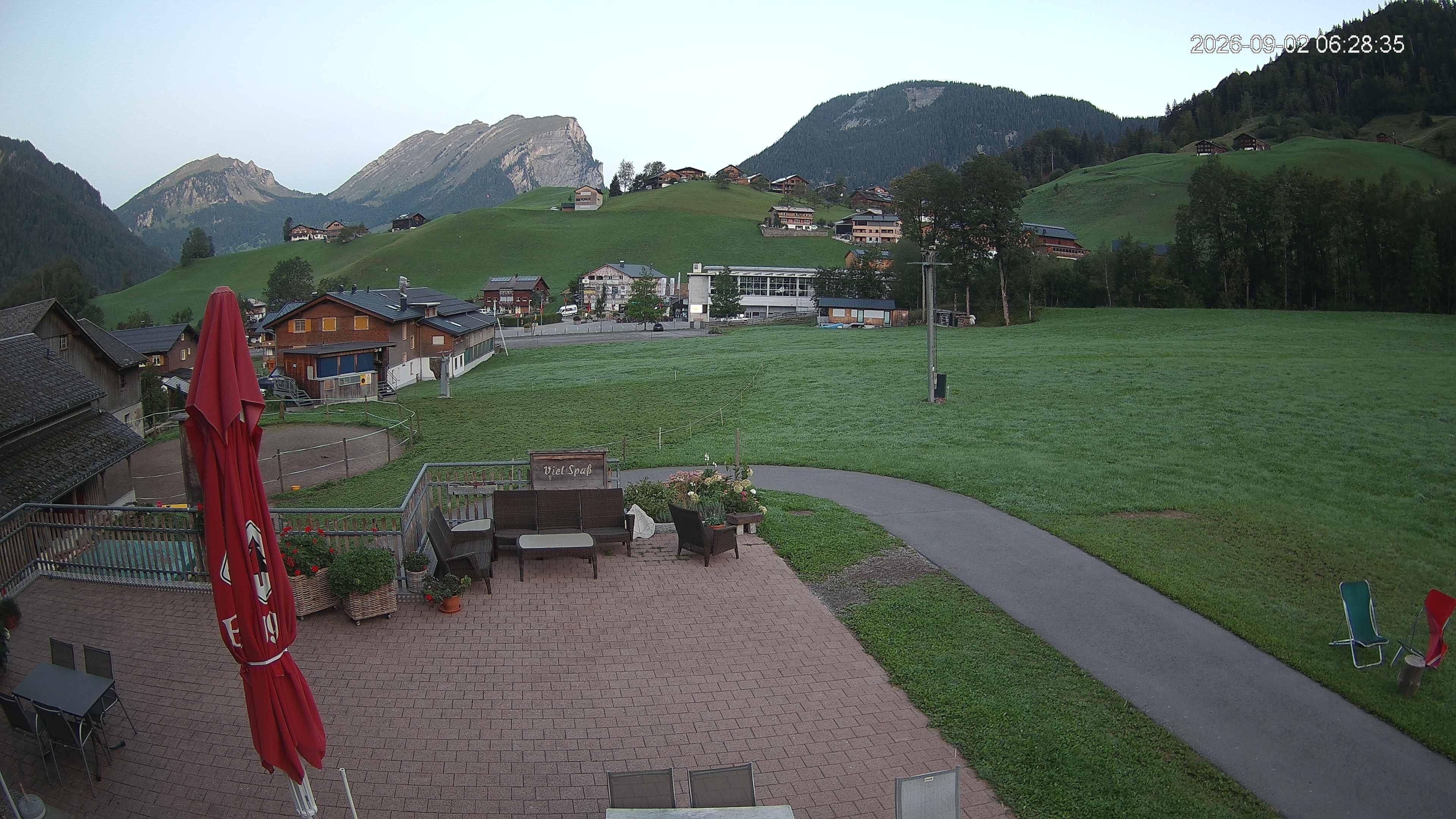 Archiv Foto Webcam Schrannenhof am Diedamskopf