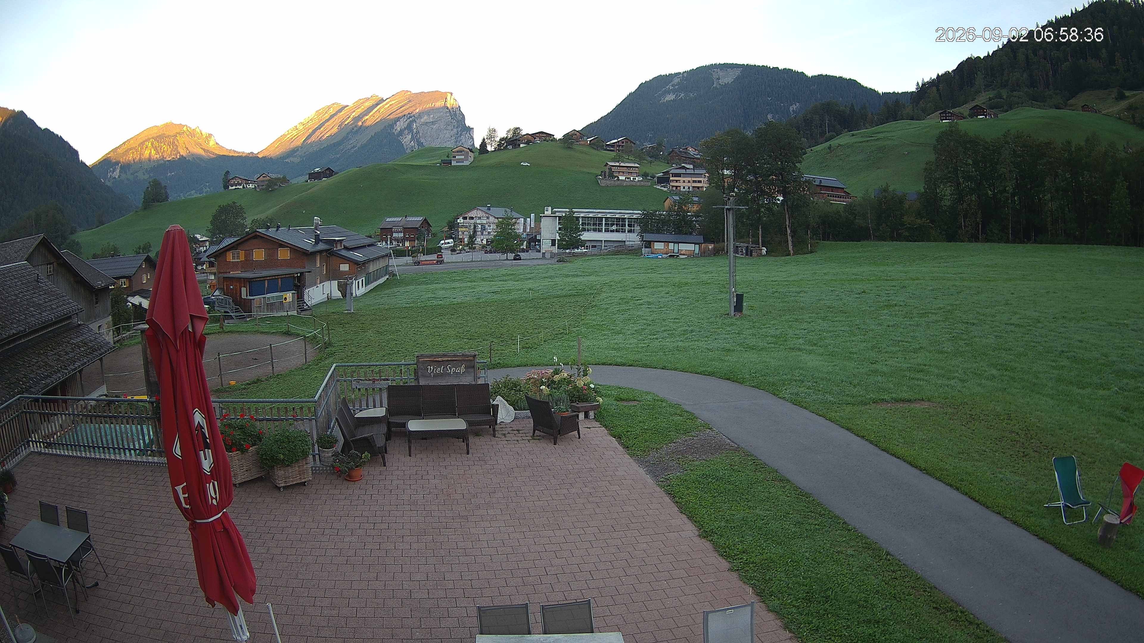 Archiv Foto Webcam Schrannenhof am Diedamskopf