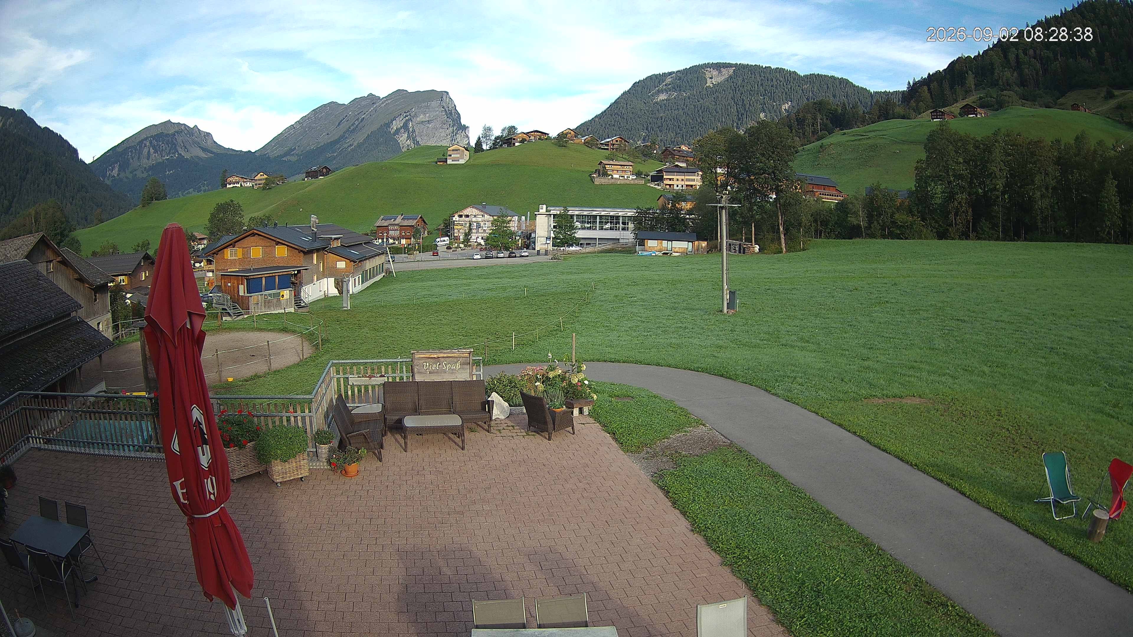 Archiv Foto Webcam Schrannenhof am Diedamskopf