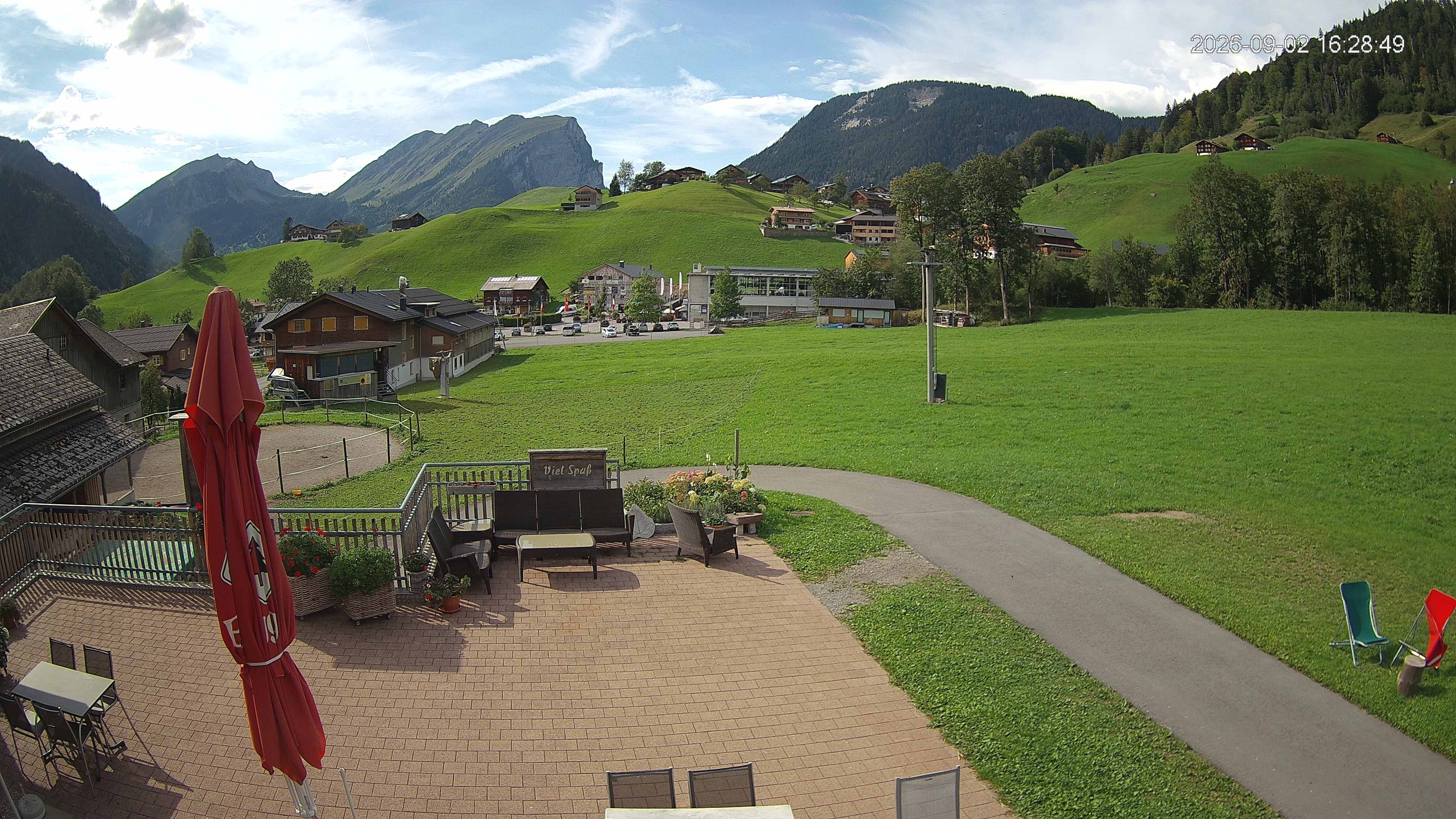 Archiv Foto Webcam Schrannenhof am Diedamskopf