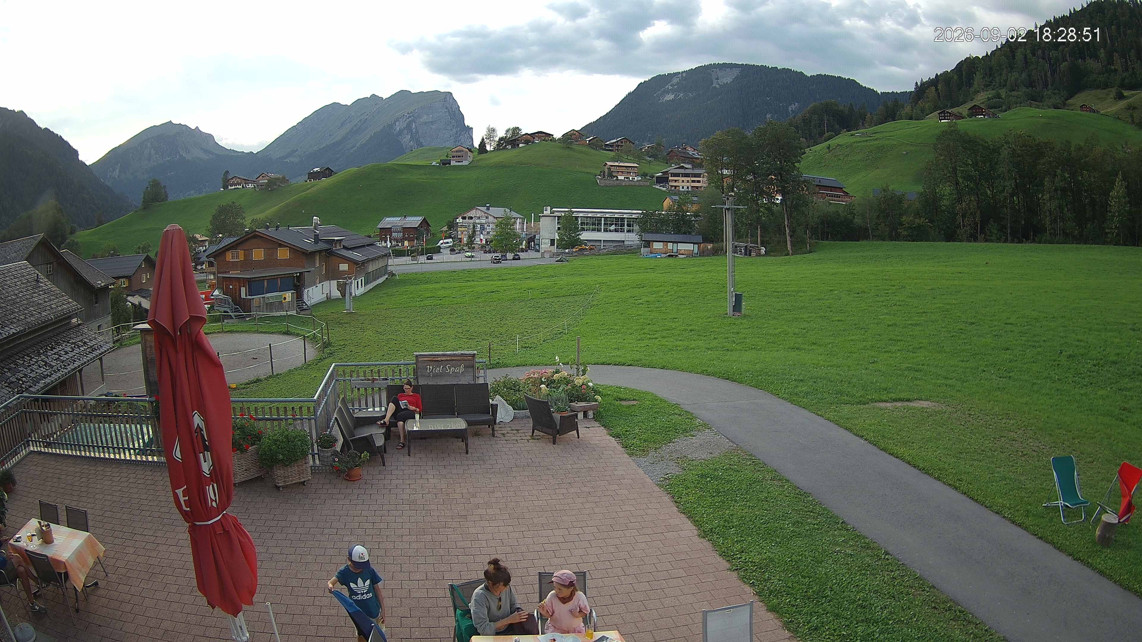 Archiv Foto Webcam Schrannenhof am Diedamskopf