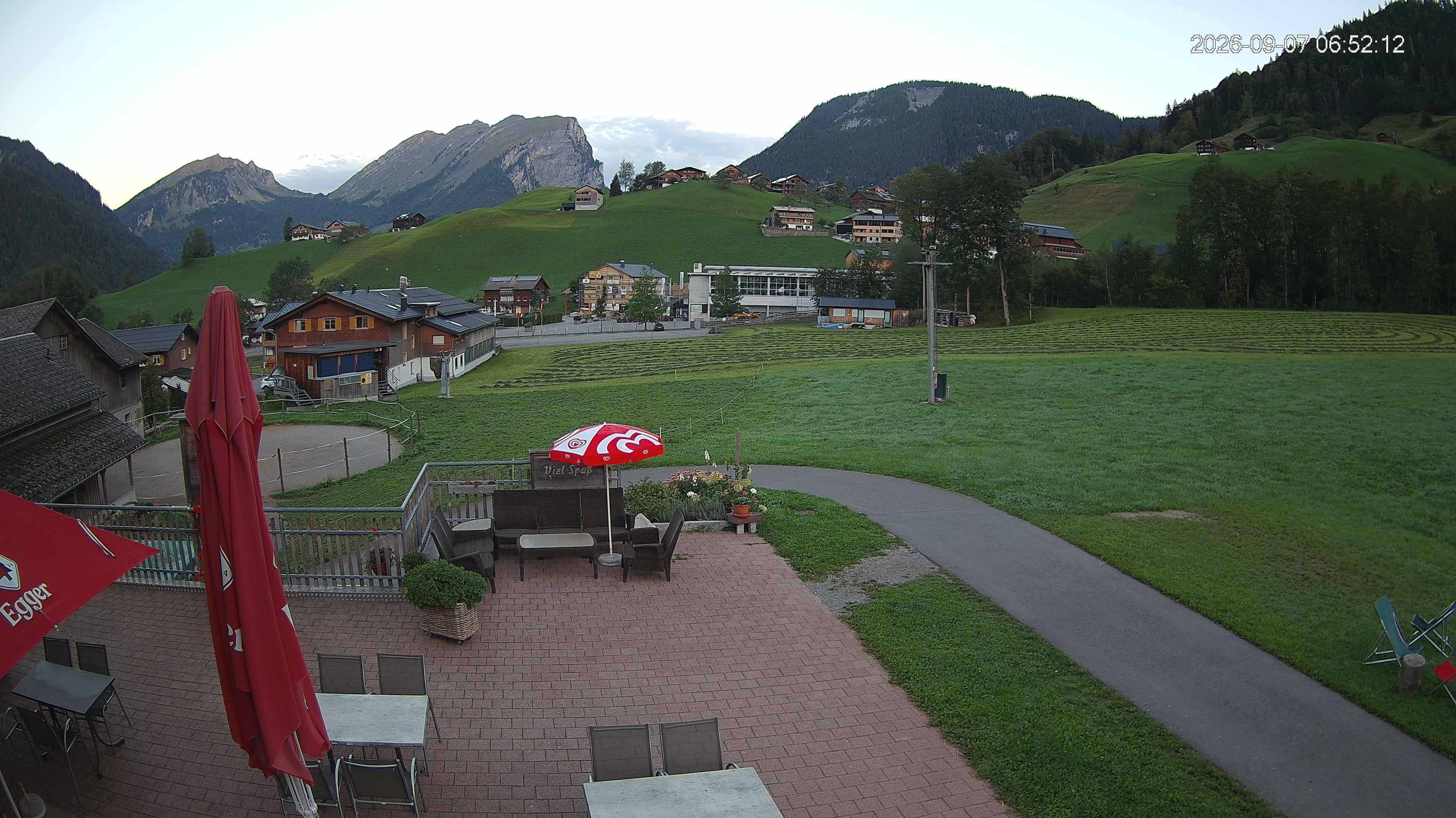 Archiv Foto Webcam Schrannenhof am Diedamskopf