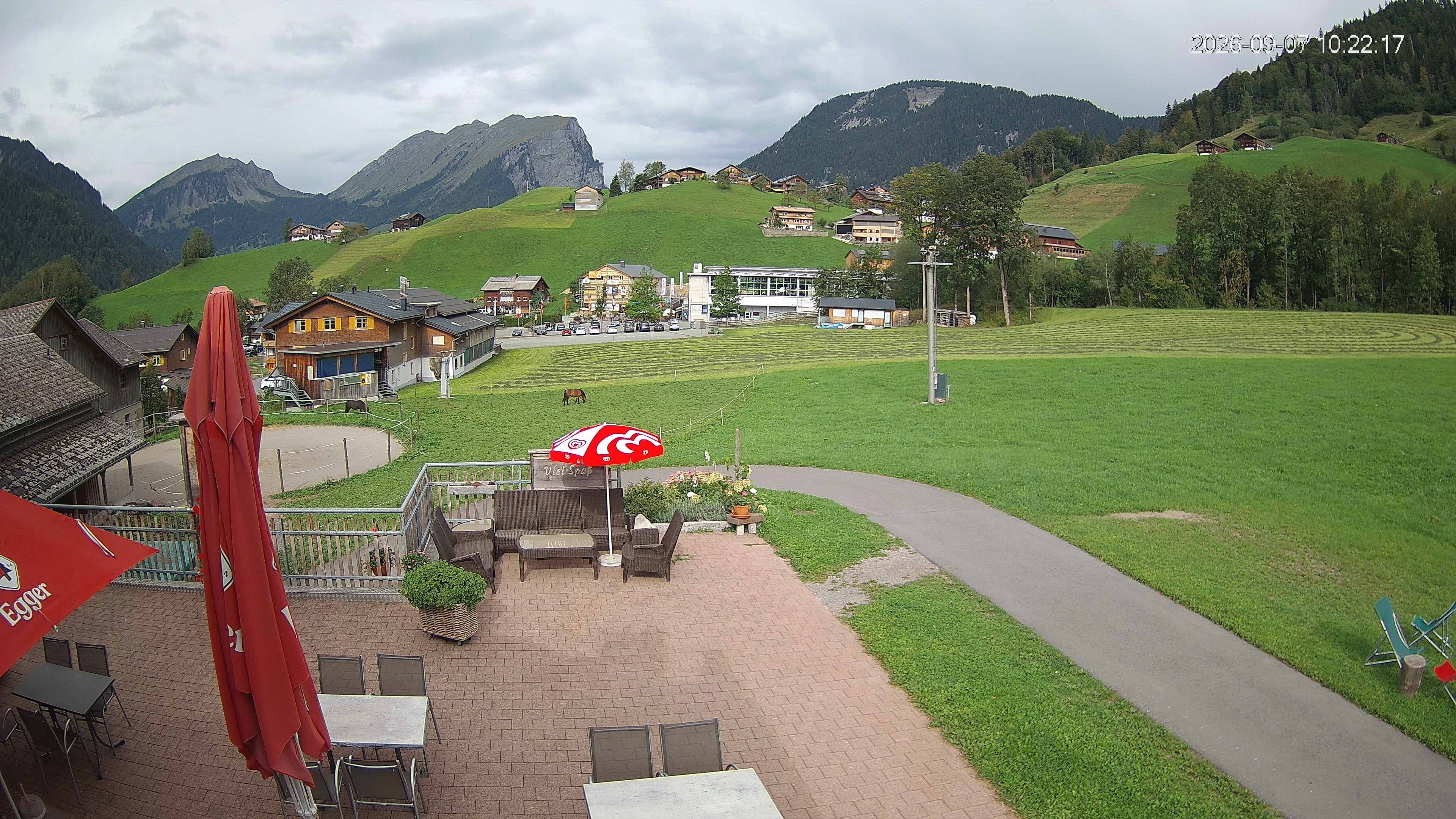 Archiv Foto Webcam Schrannenhof am Diedamskopf