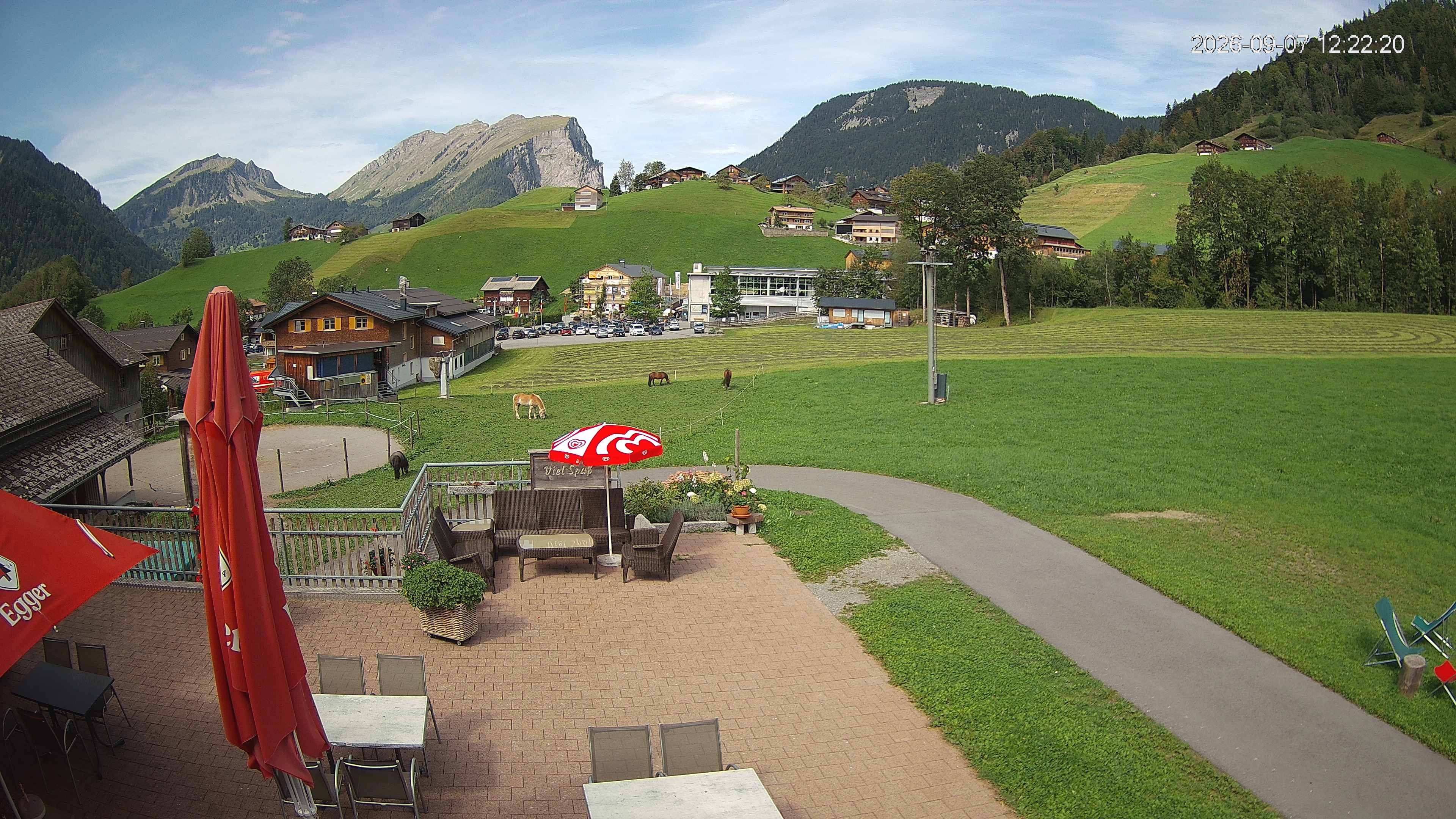 Archiv Foto Webcam Schrannenhof am Diedamskopf