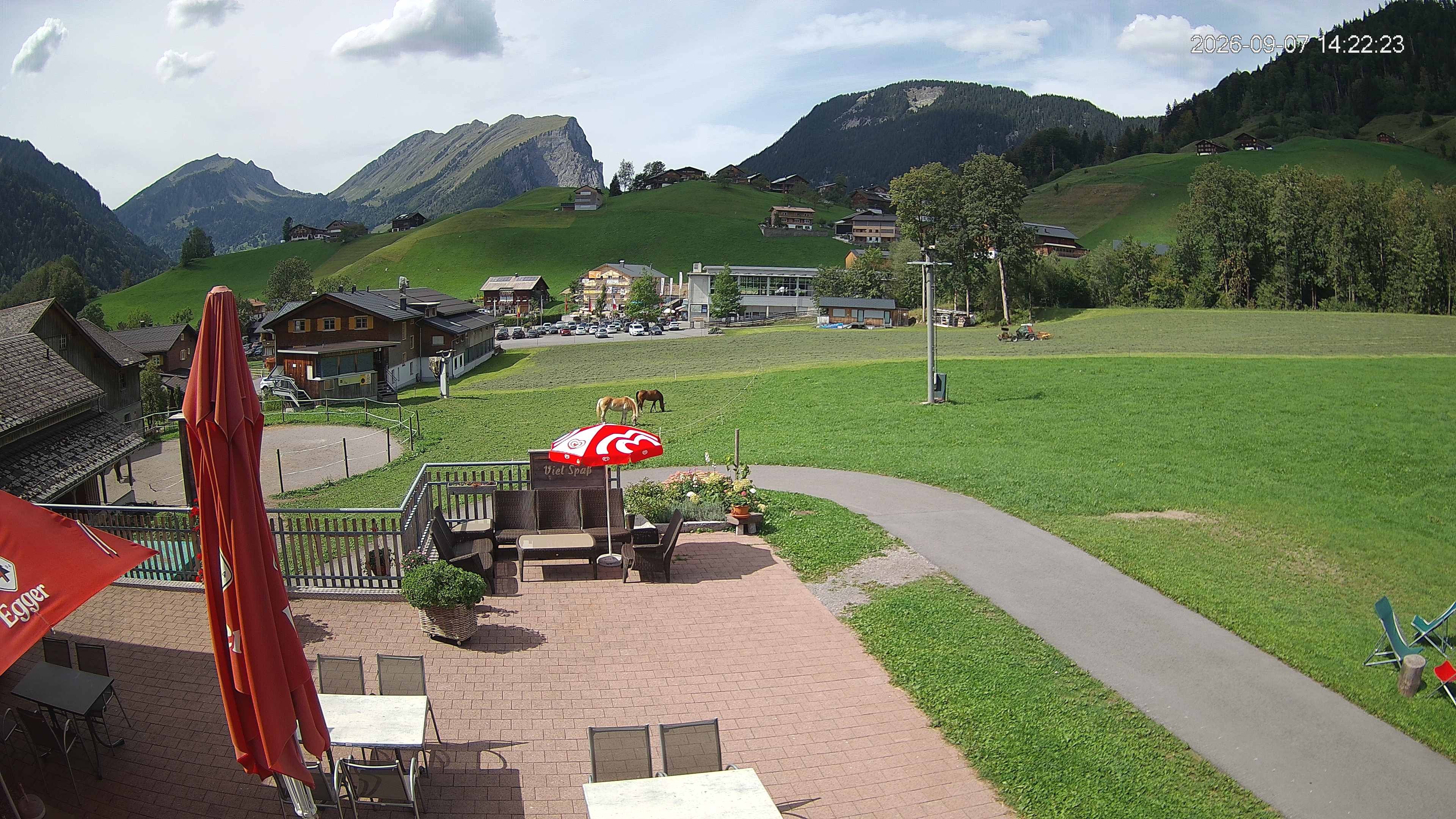 Archiv Foto Webcam Schrannenhof am Diedamskopf