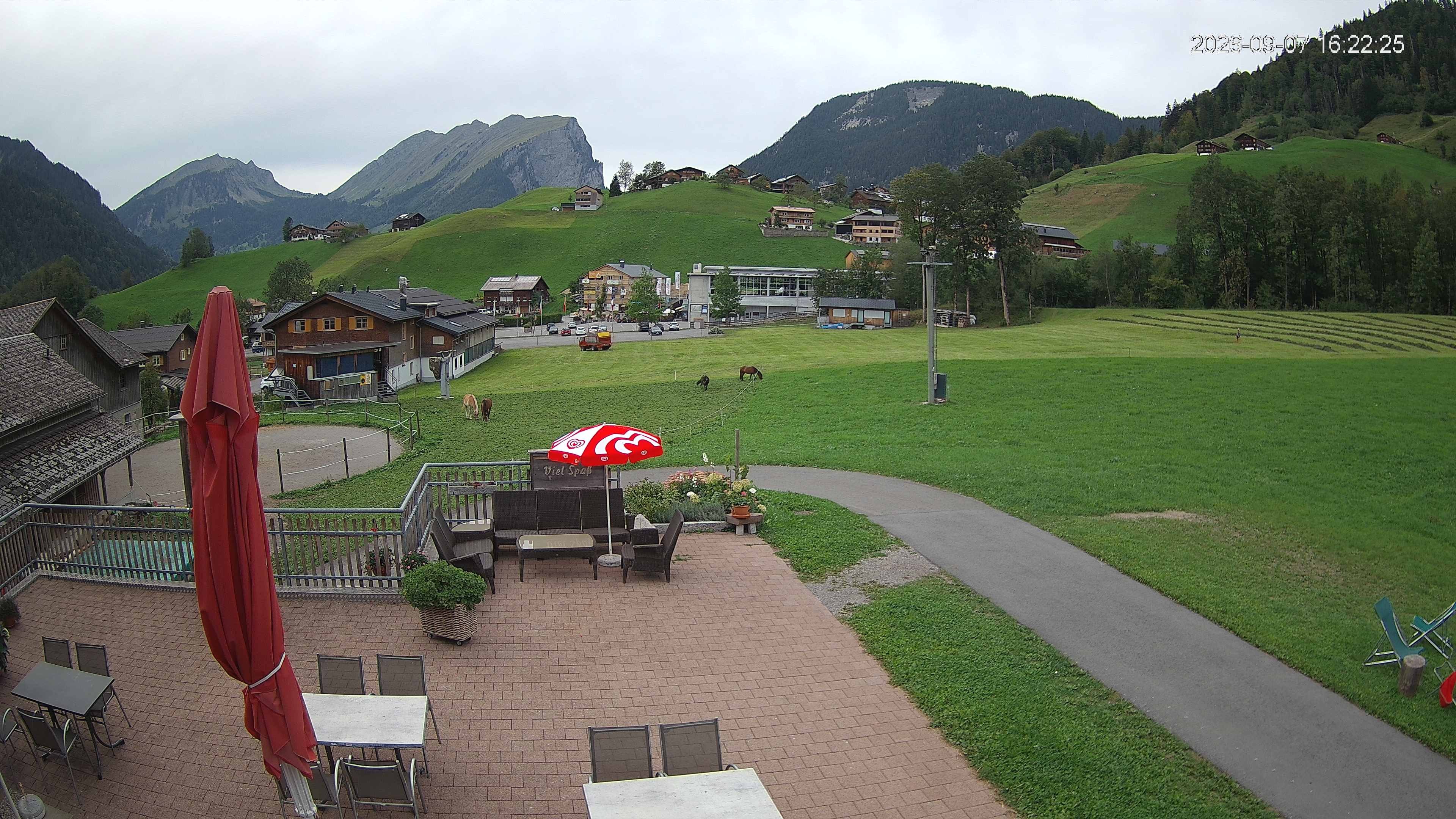 Archiv Foto Webcam Schrannenhof am Diedamskopf