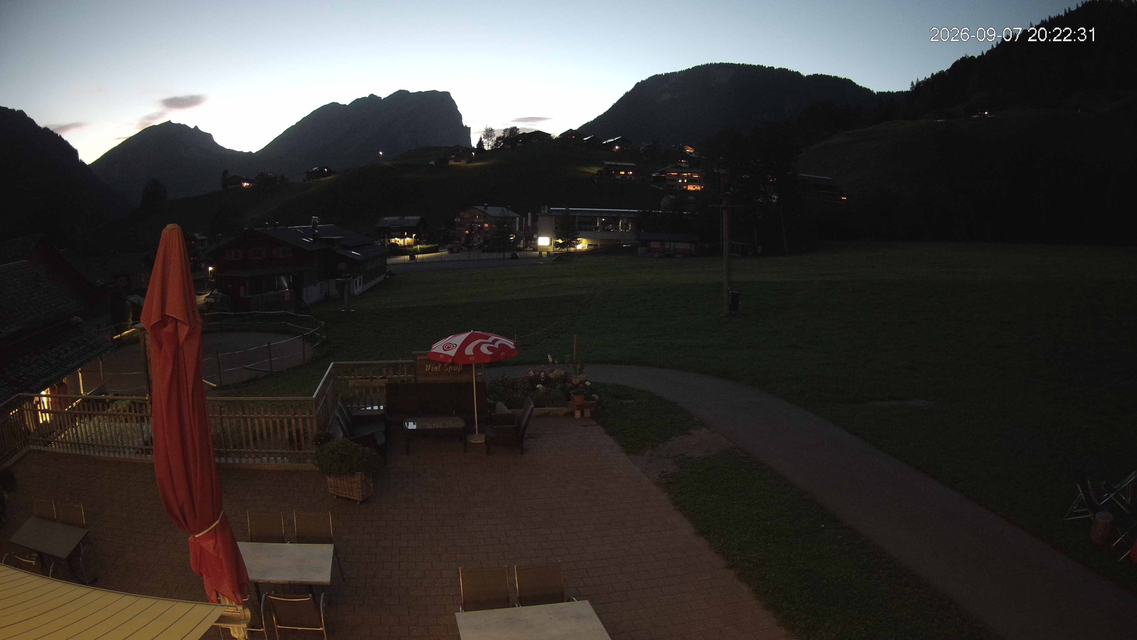 Archiv Foto Webcam Schrannenhof am Diedamskopf