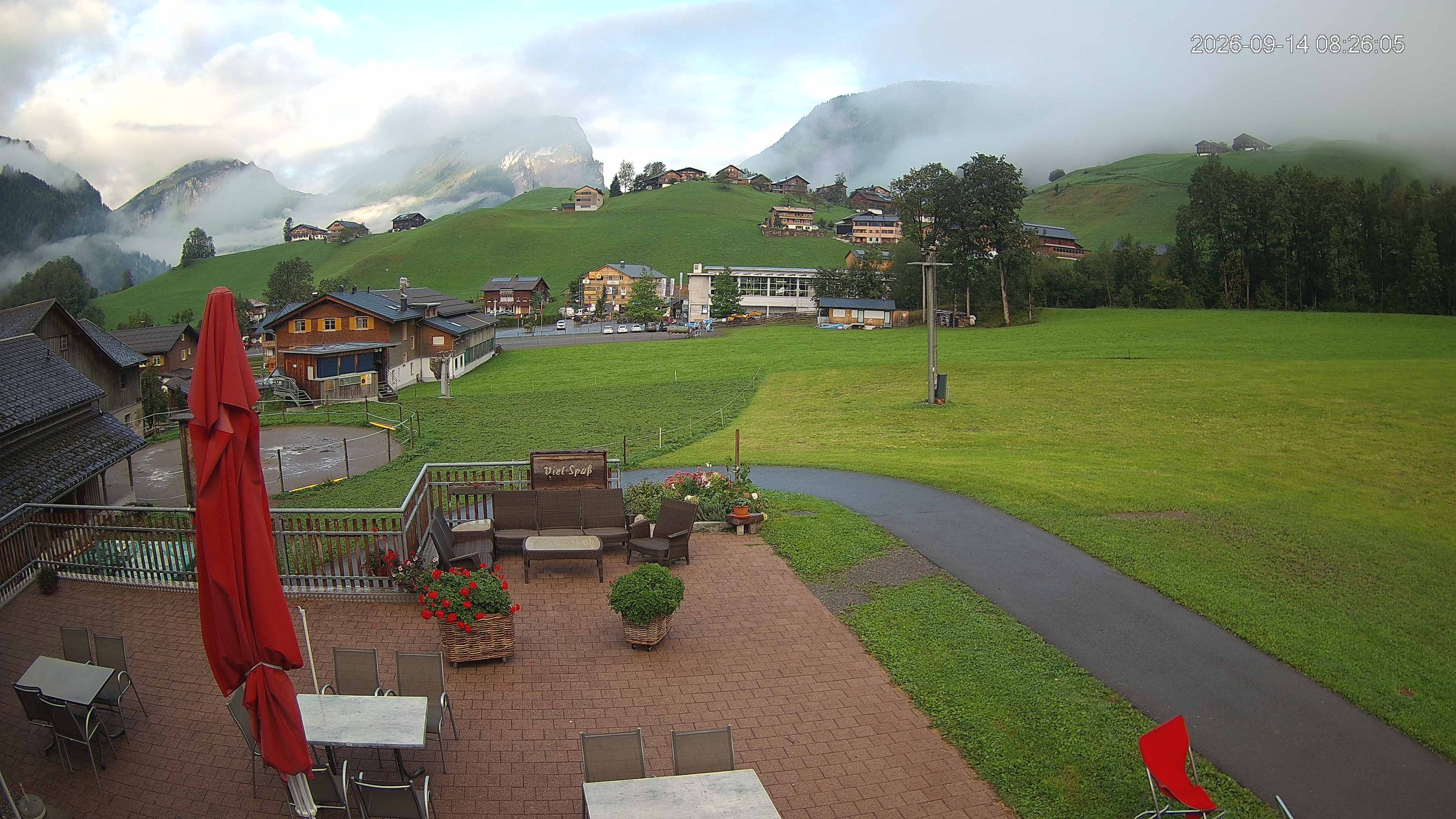 Archiv Foto Webcam Schrannenhof am Diedamskopf