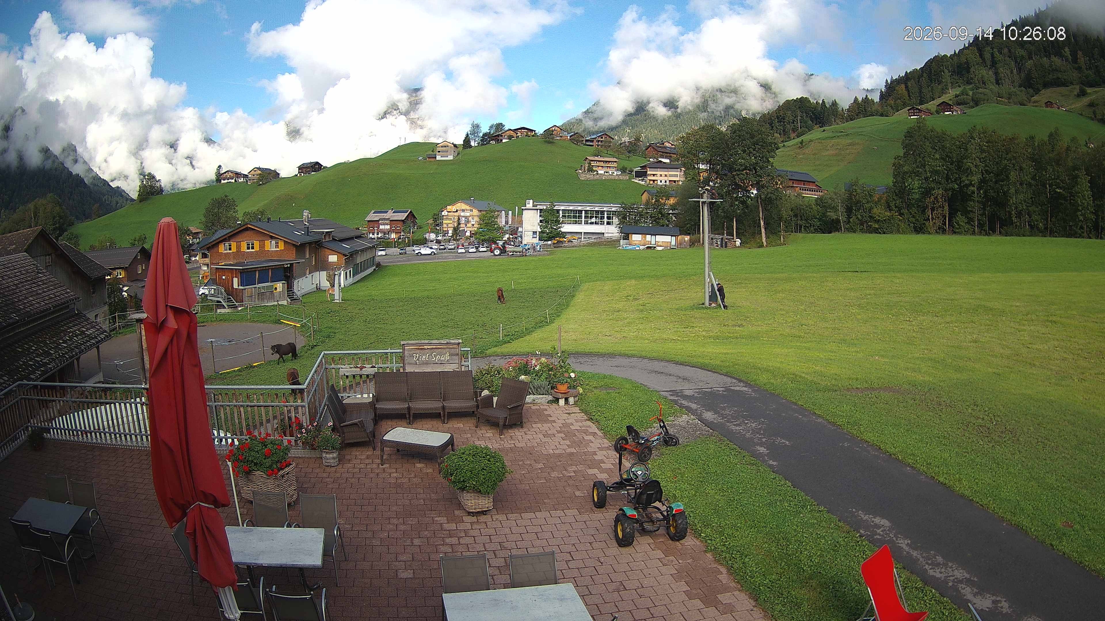 Archiv Foto Webcam Schrannenhof am Diedamskopf