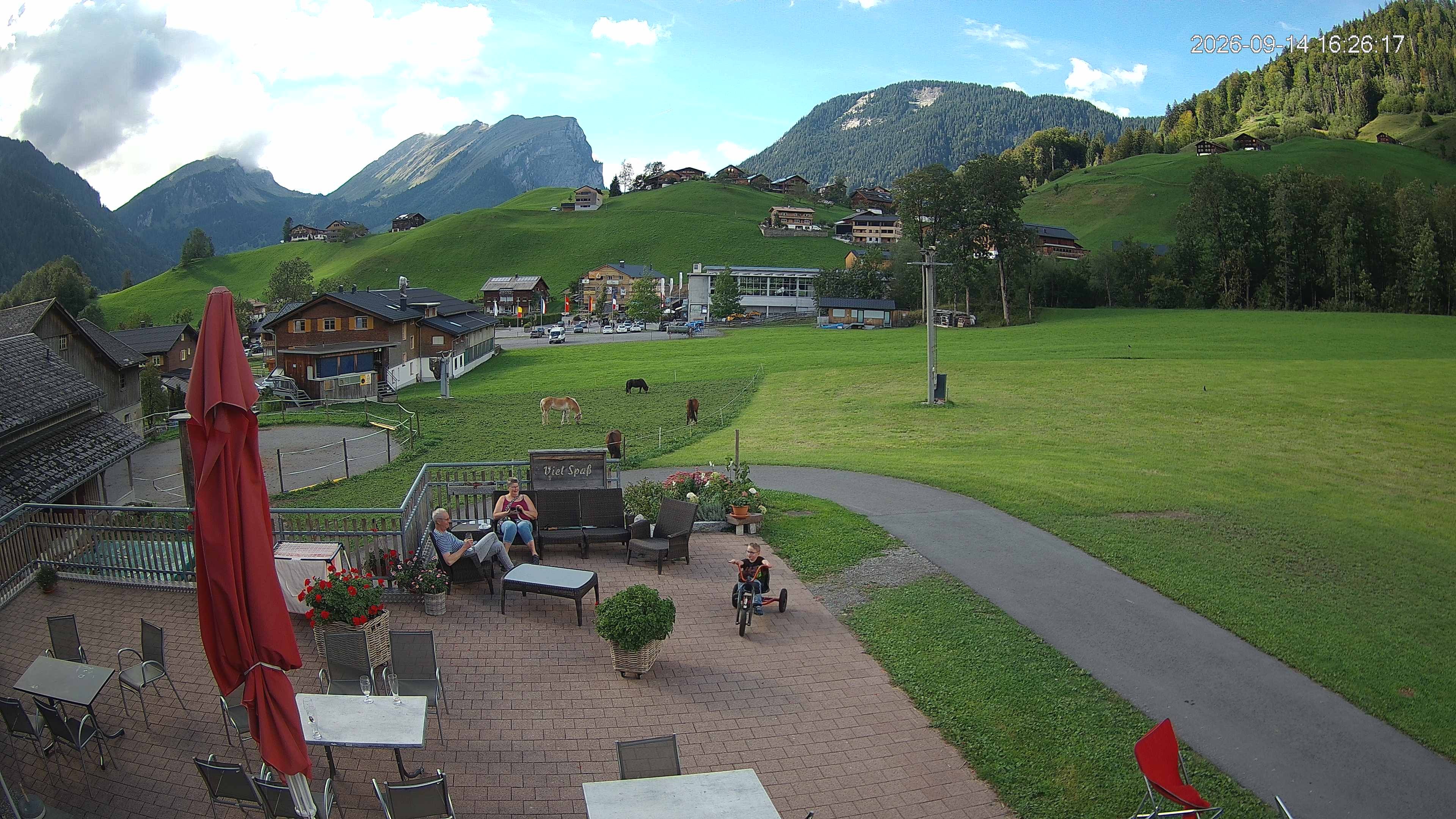 Archiv Foto Webcam Schrannenhof am Diedamskopf