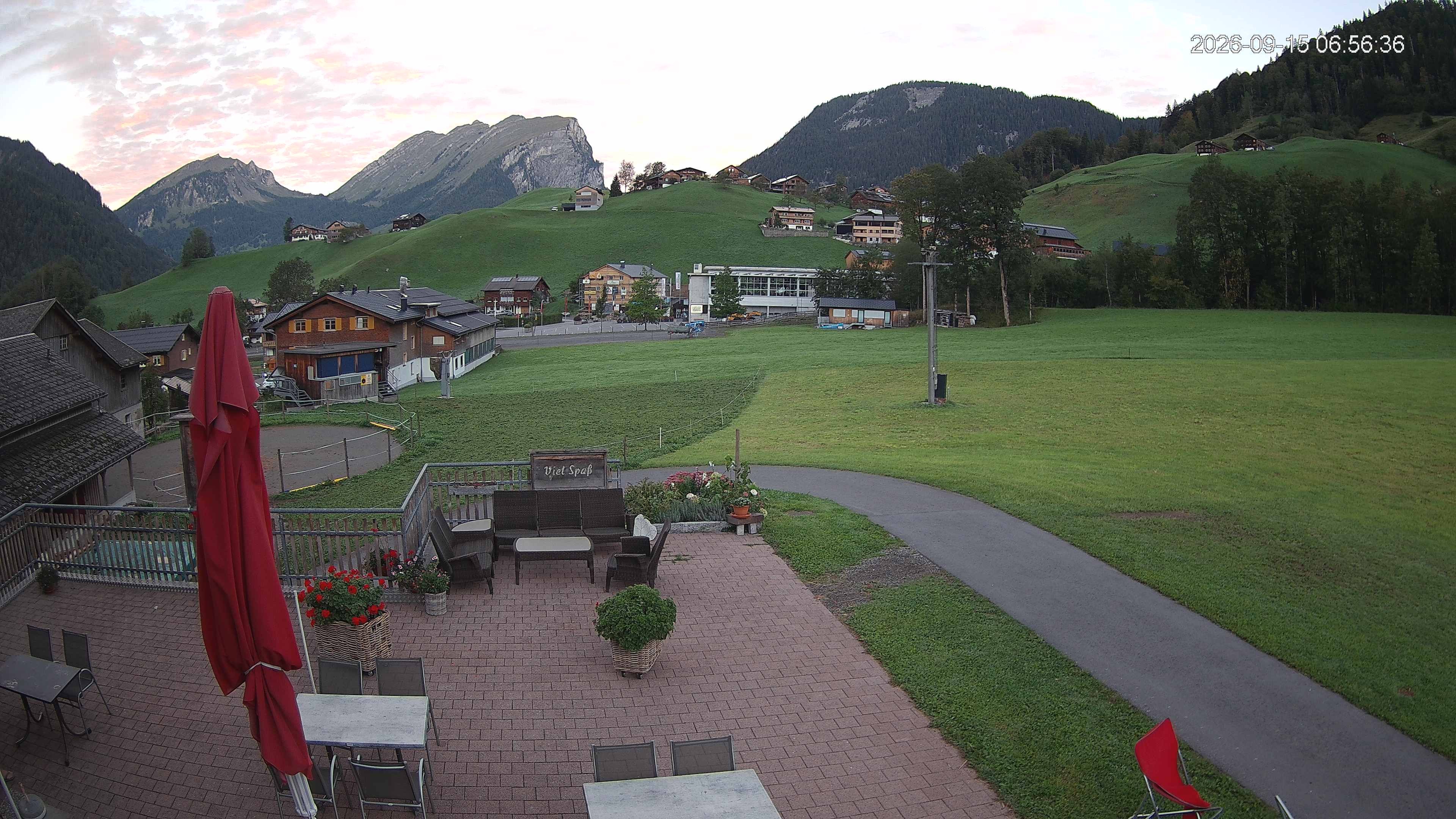 Archiv Foto Webcam Schrannenhof am Diedamskopf
