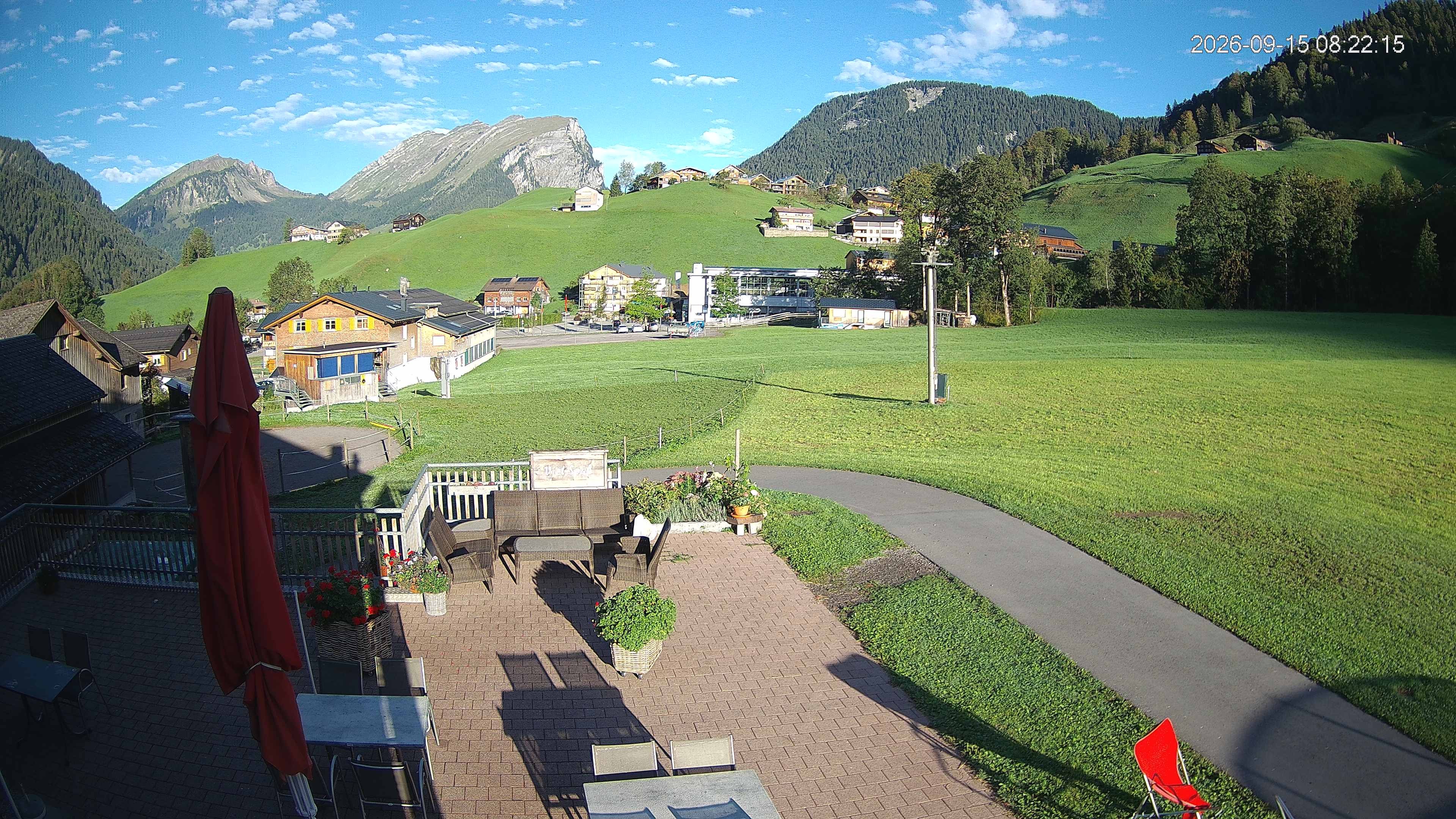 Archiv Foto Webcam Schrannenhof am Diedamskopf