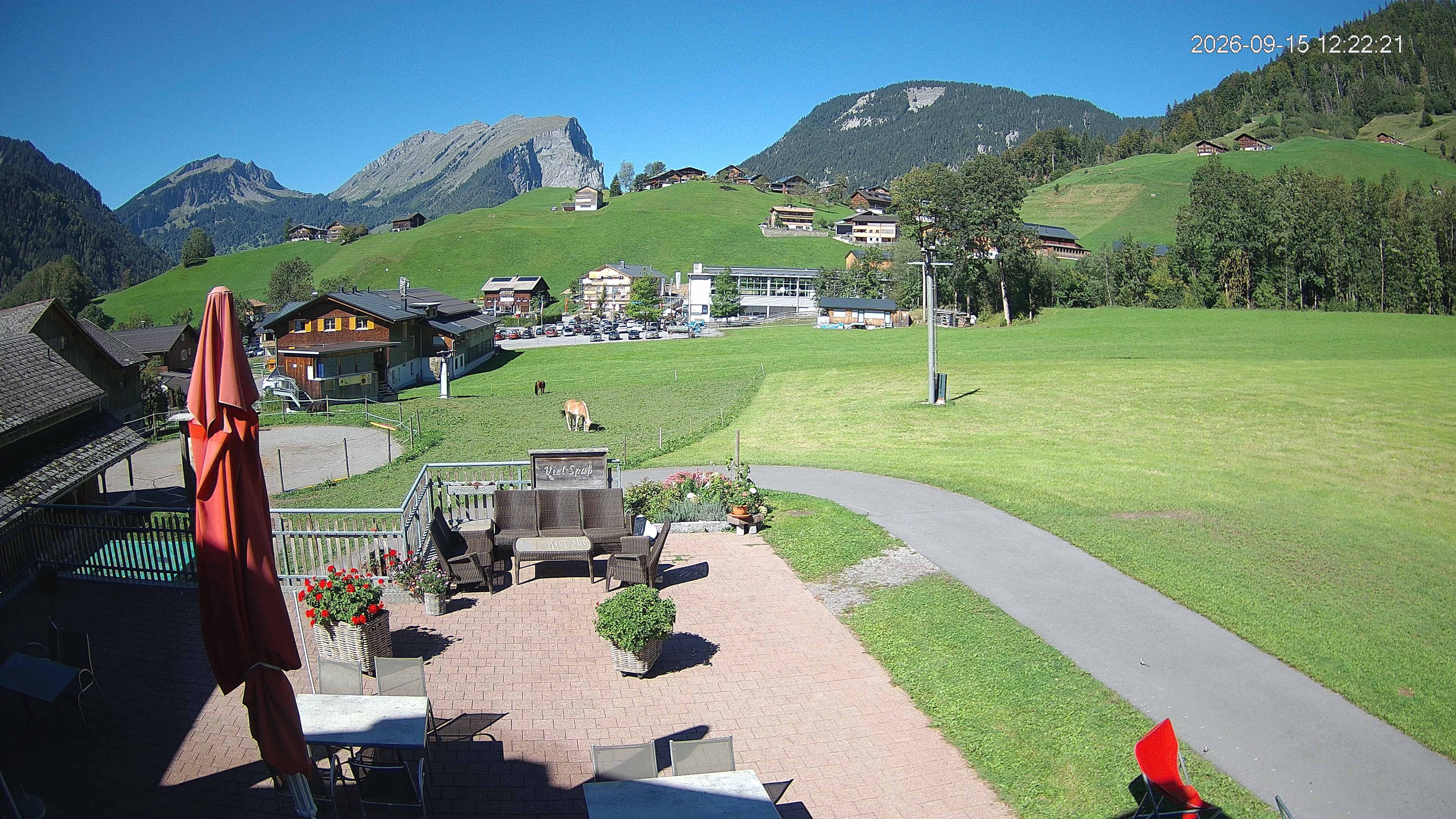 Archiv Foto Webcam Schrannenhof am Diedamskopf