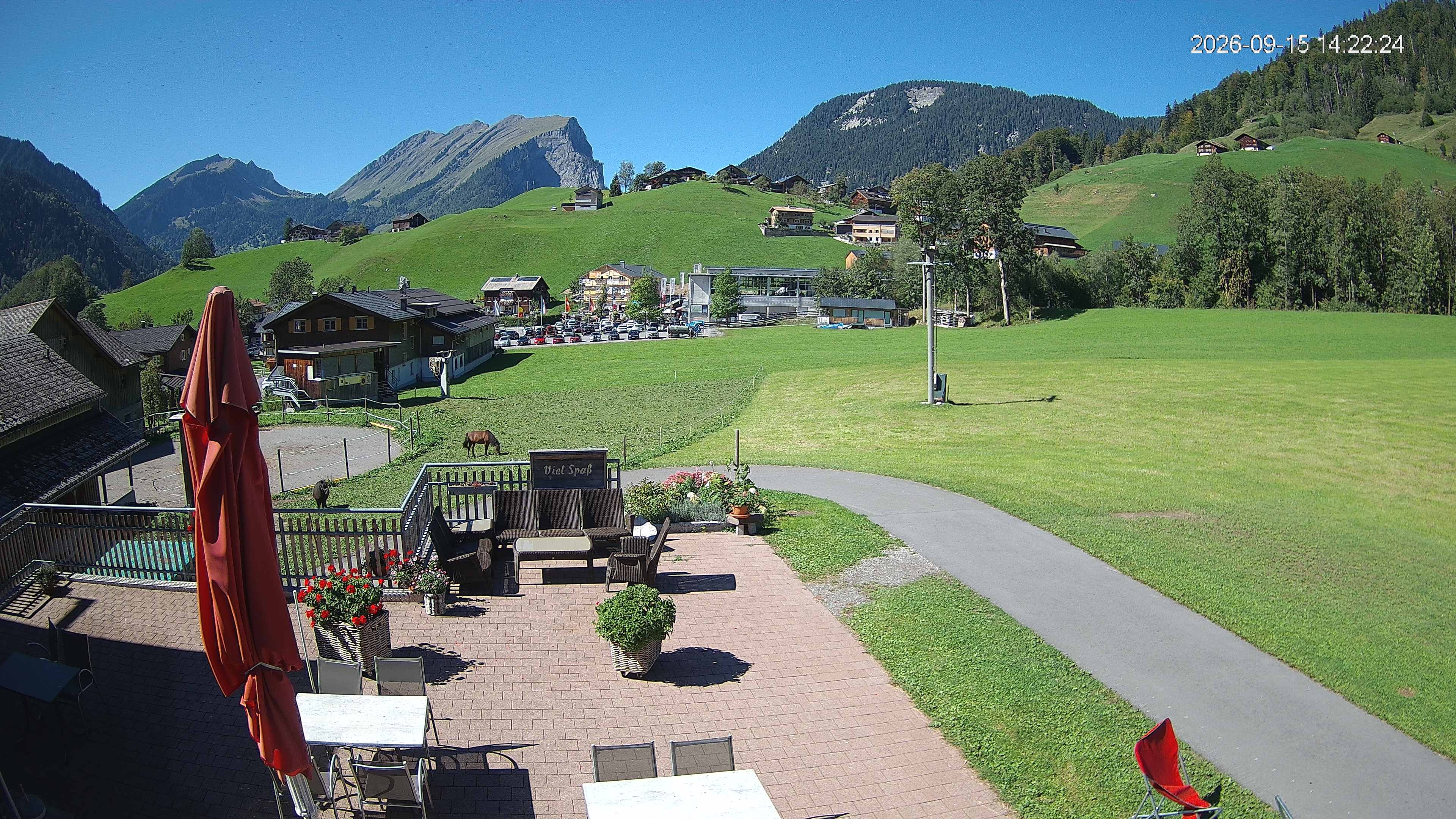 Archiv Foto Webcam Schrannenhof am Diedamskopf