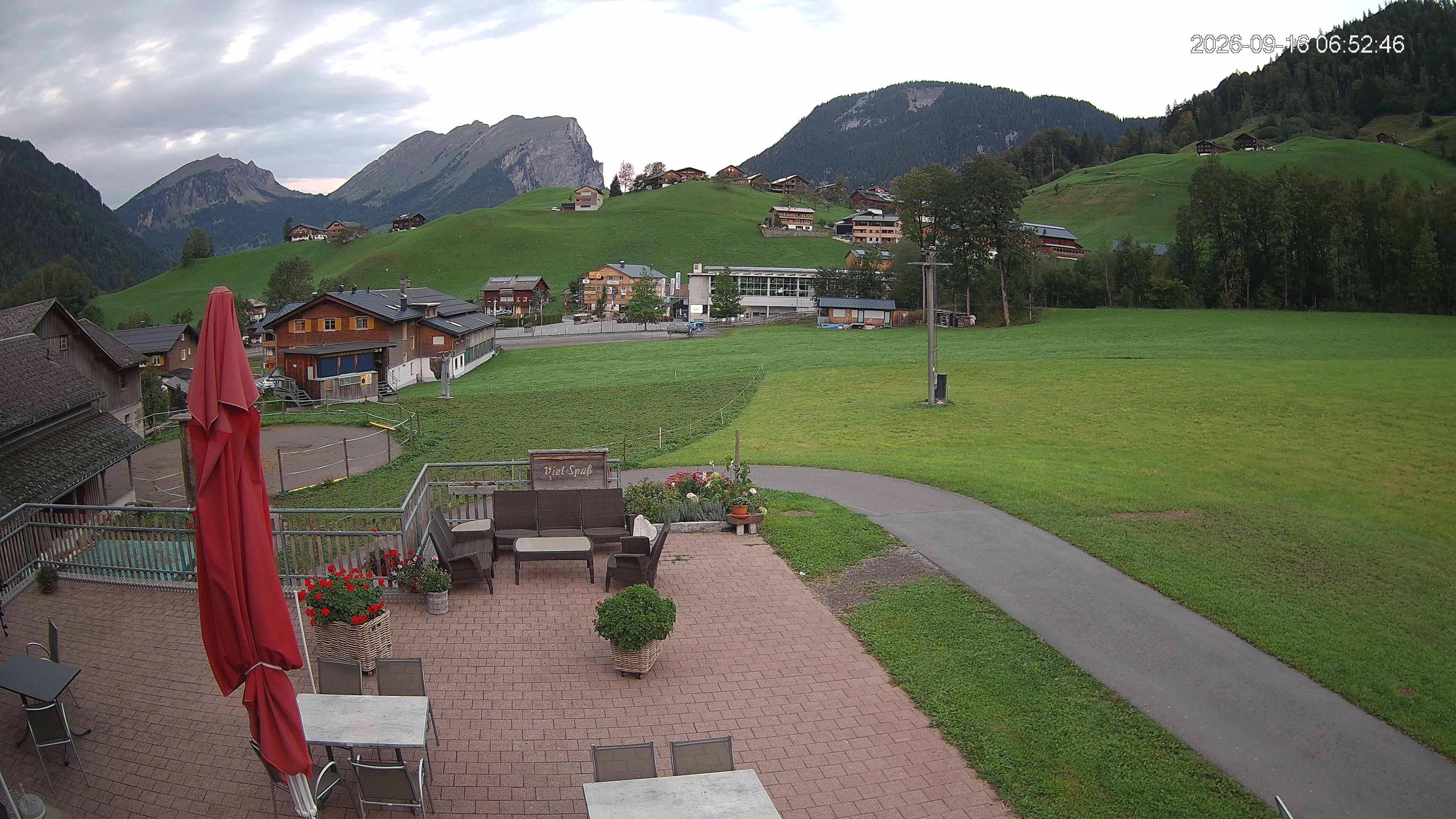 Archiv Foto Webcam Schrannenhof am Diedamskopf
