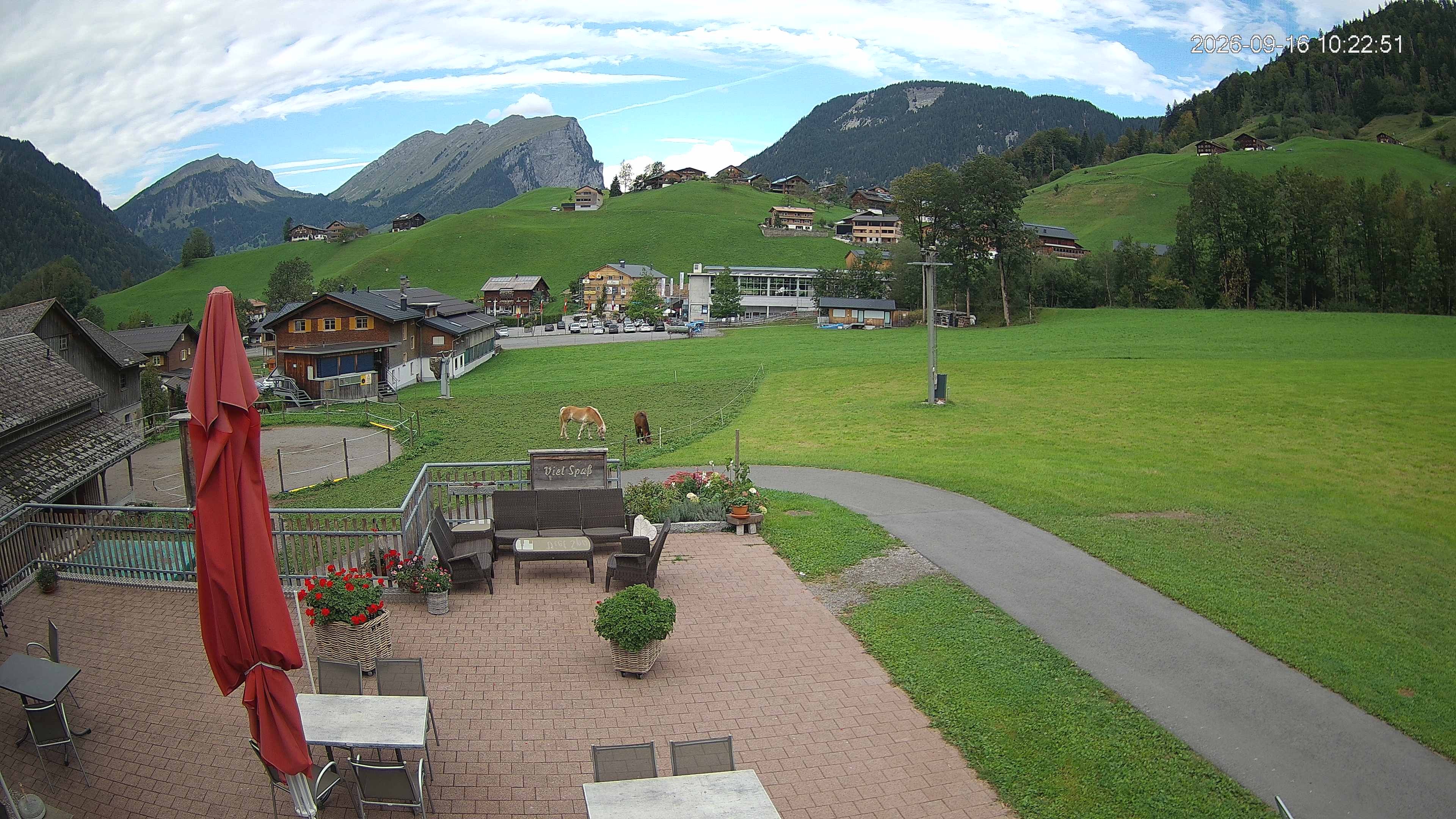Archiv Foto Webcam Schrannenhof am Diedamskopf