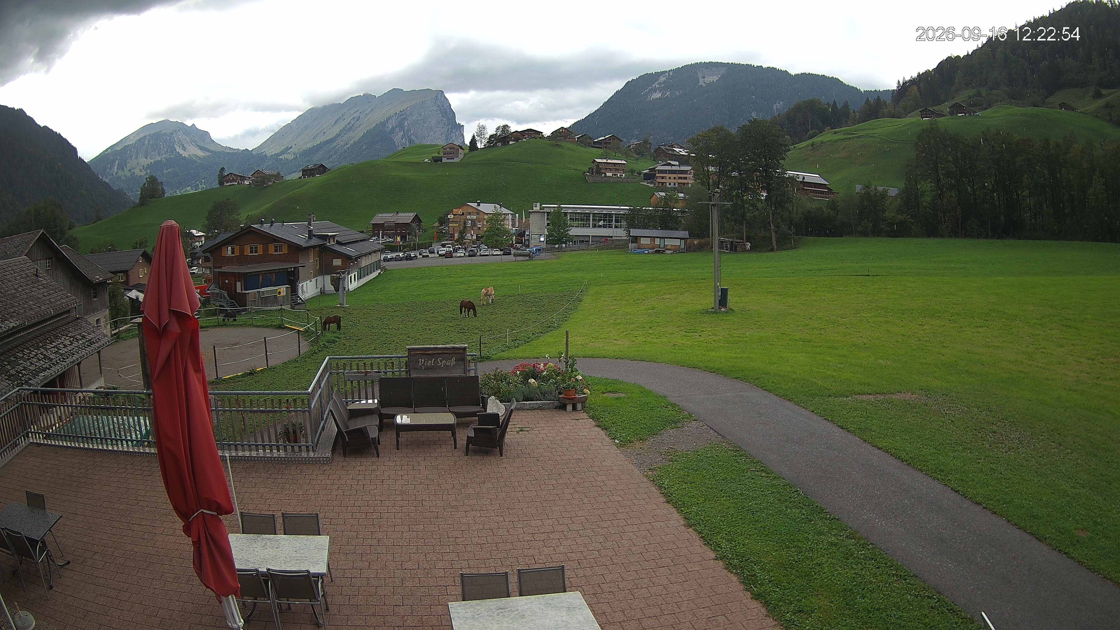 Archiv Foto Webcam Schrannenhof am Diedamskopf