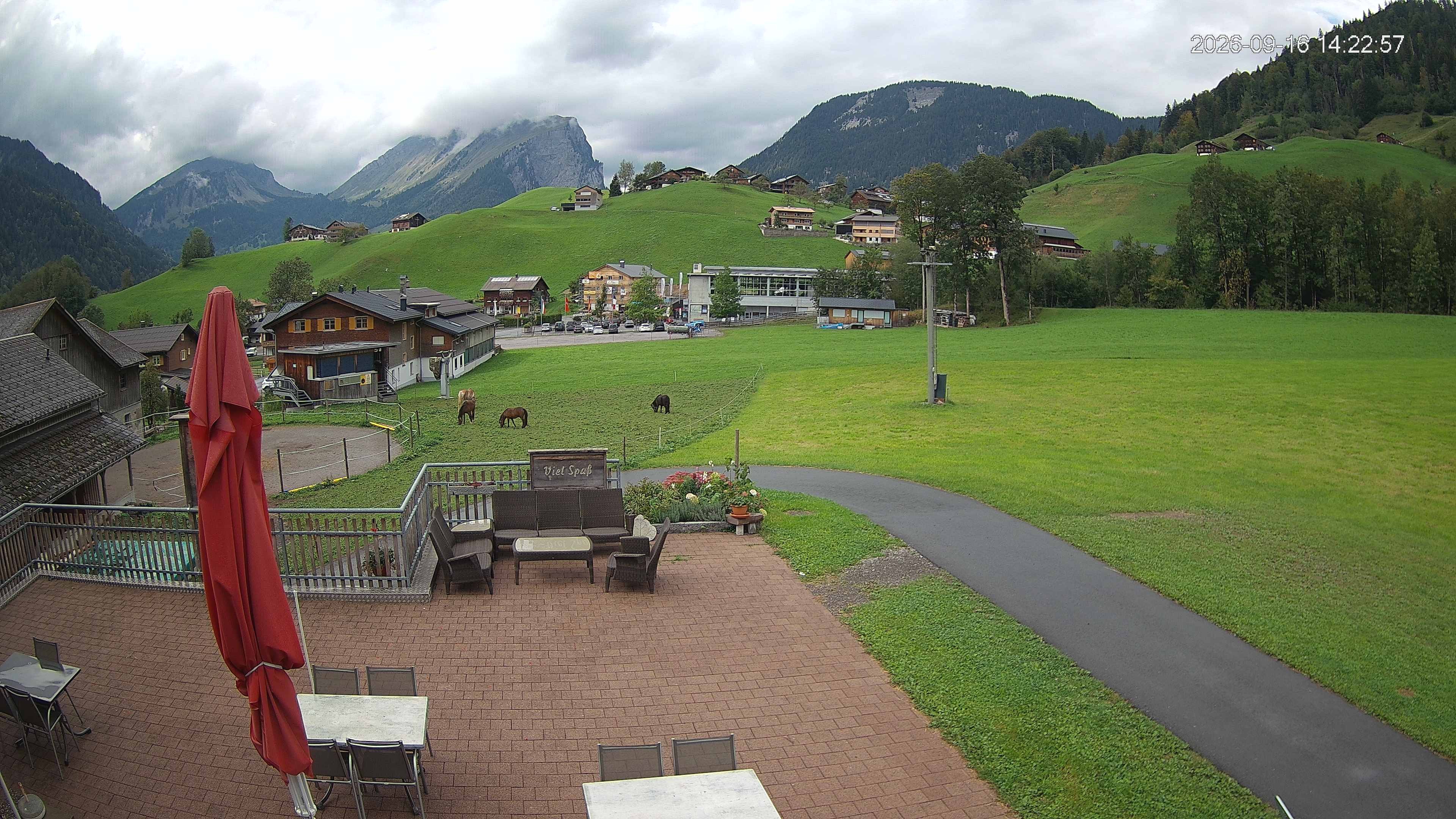 Archiv Foto Webcam Schrannenhof am Diedamskopf