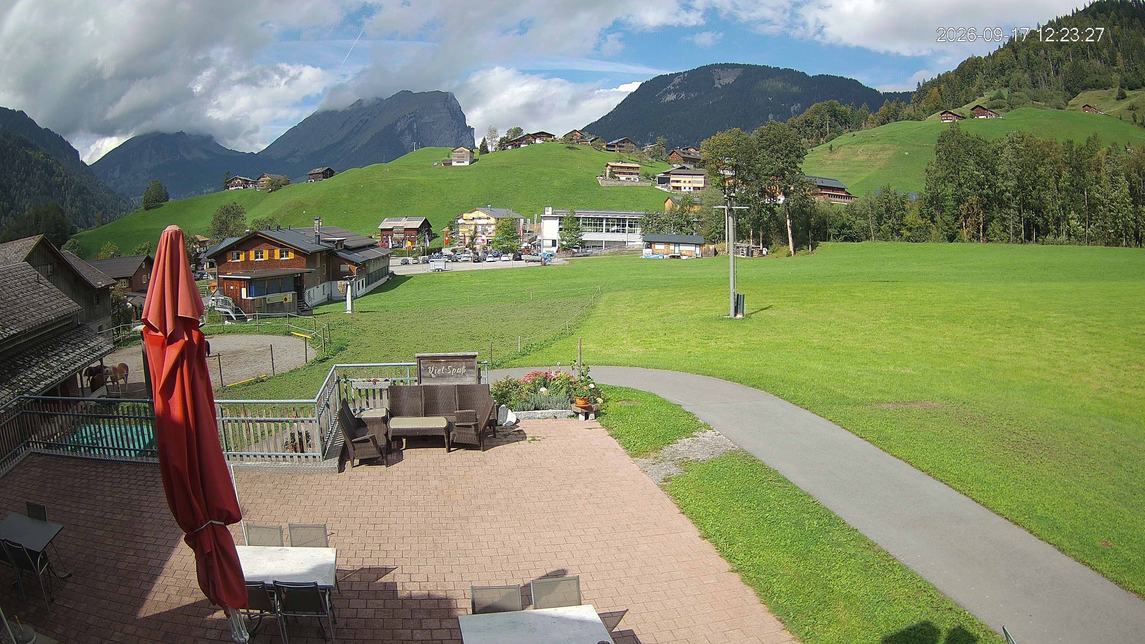 Archiv Foto Webcam Schrannenhof am Diedamskopf