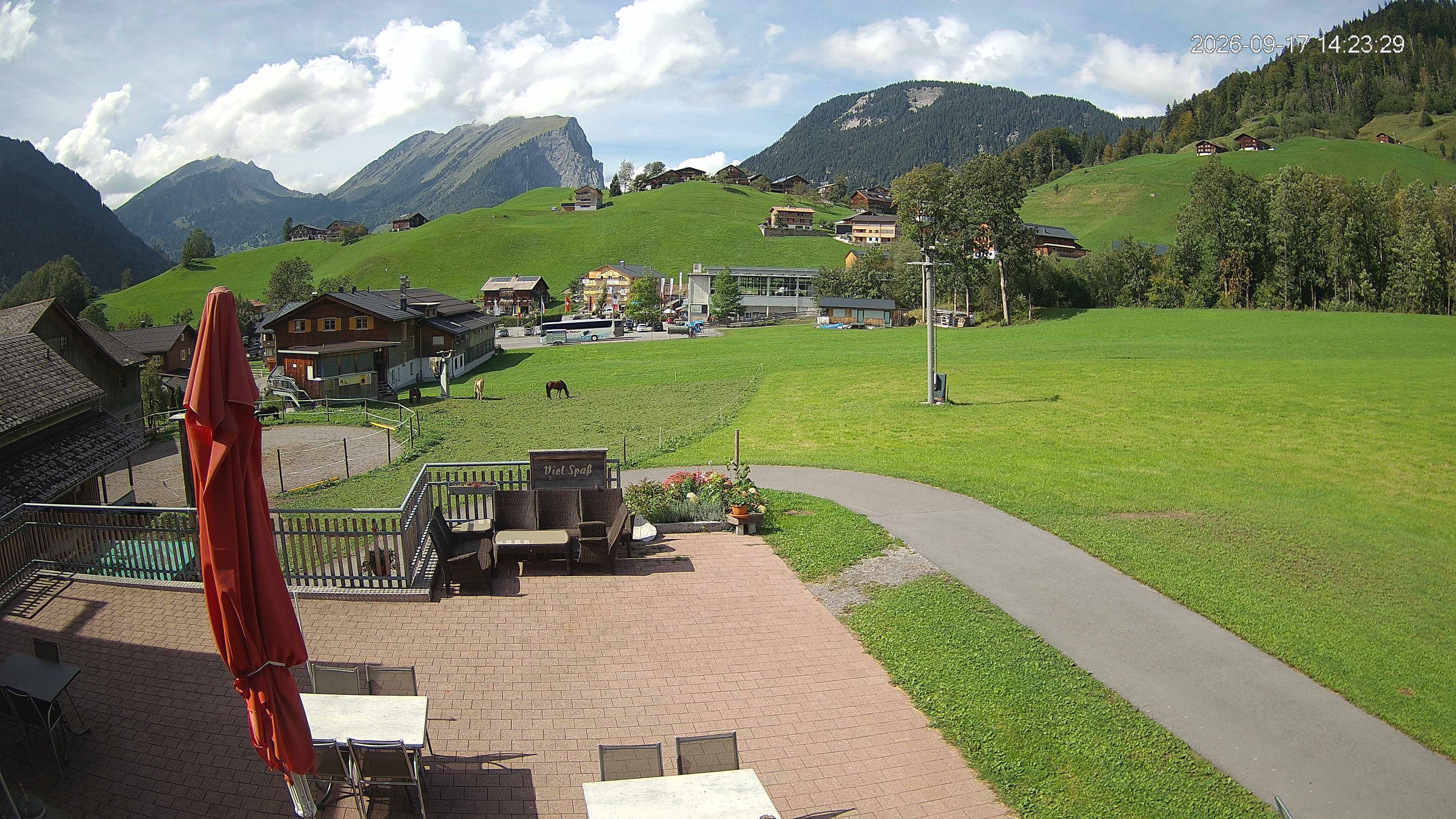 Archiv Foto Webcam Schrannenhof am Diedamskopf