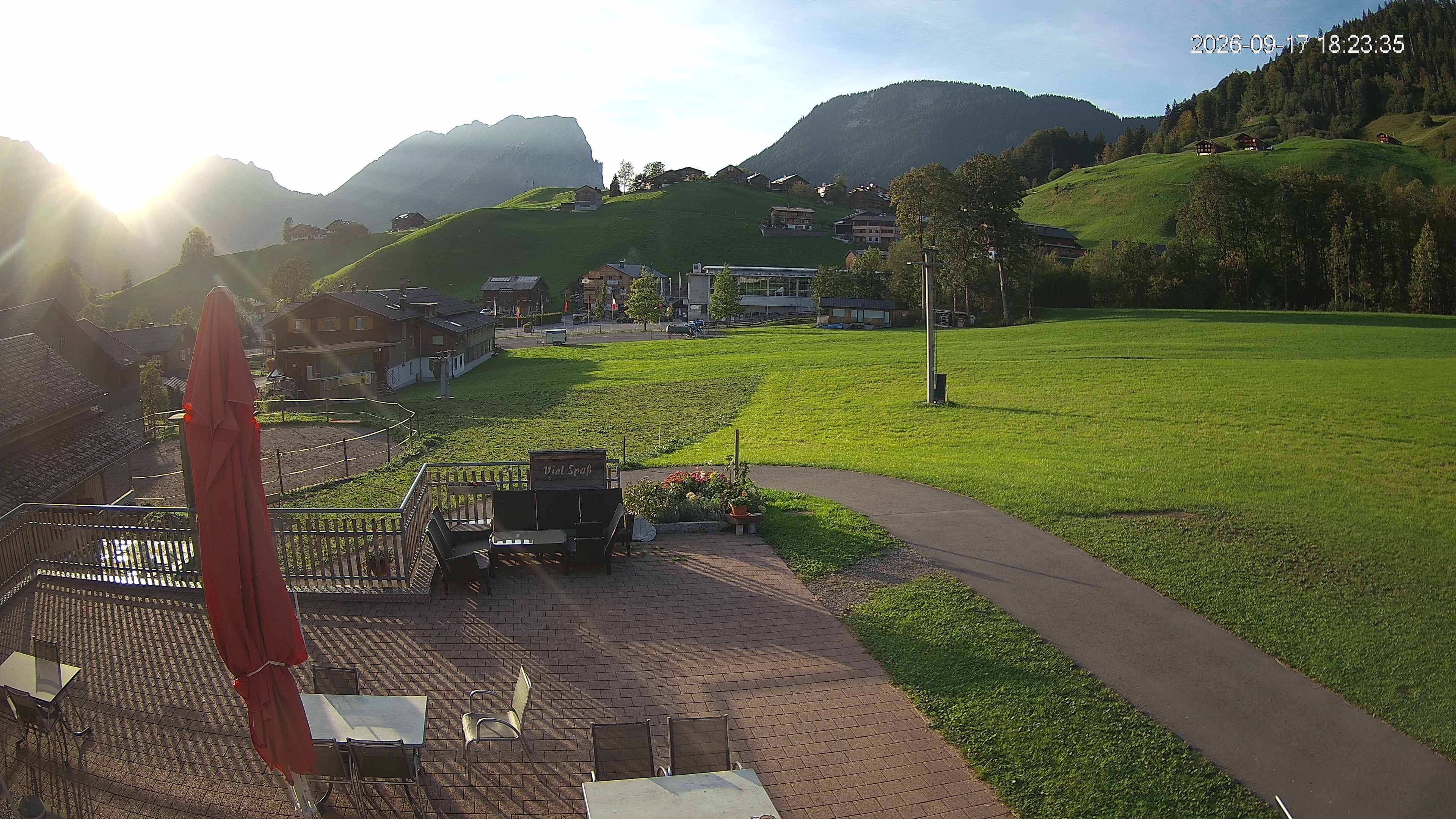 Archiv Foto Webcam Schrannenhof am Diedamskopf
