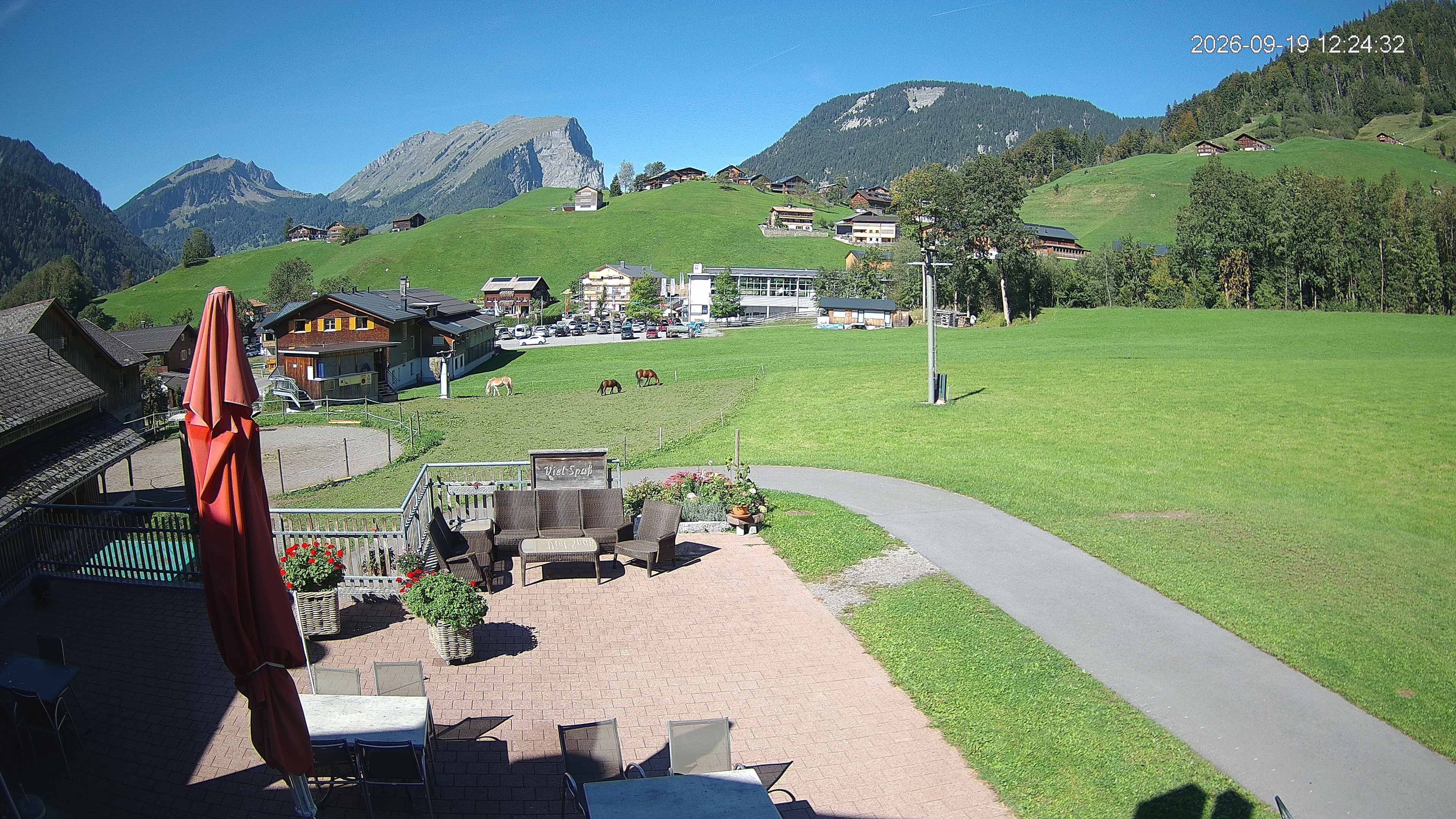 Archiv Foto Webcam Schrannenhof am Diedamskopf