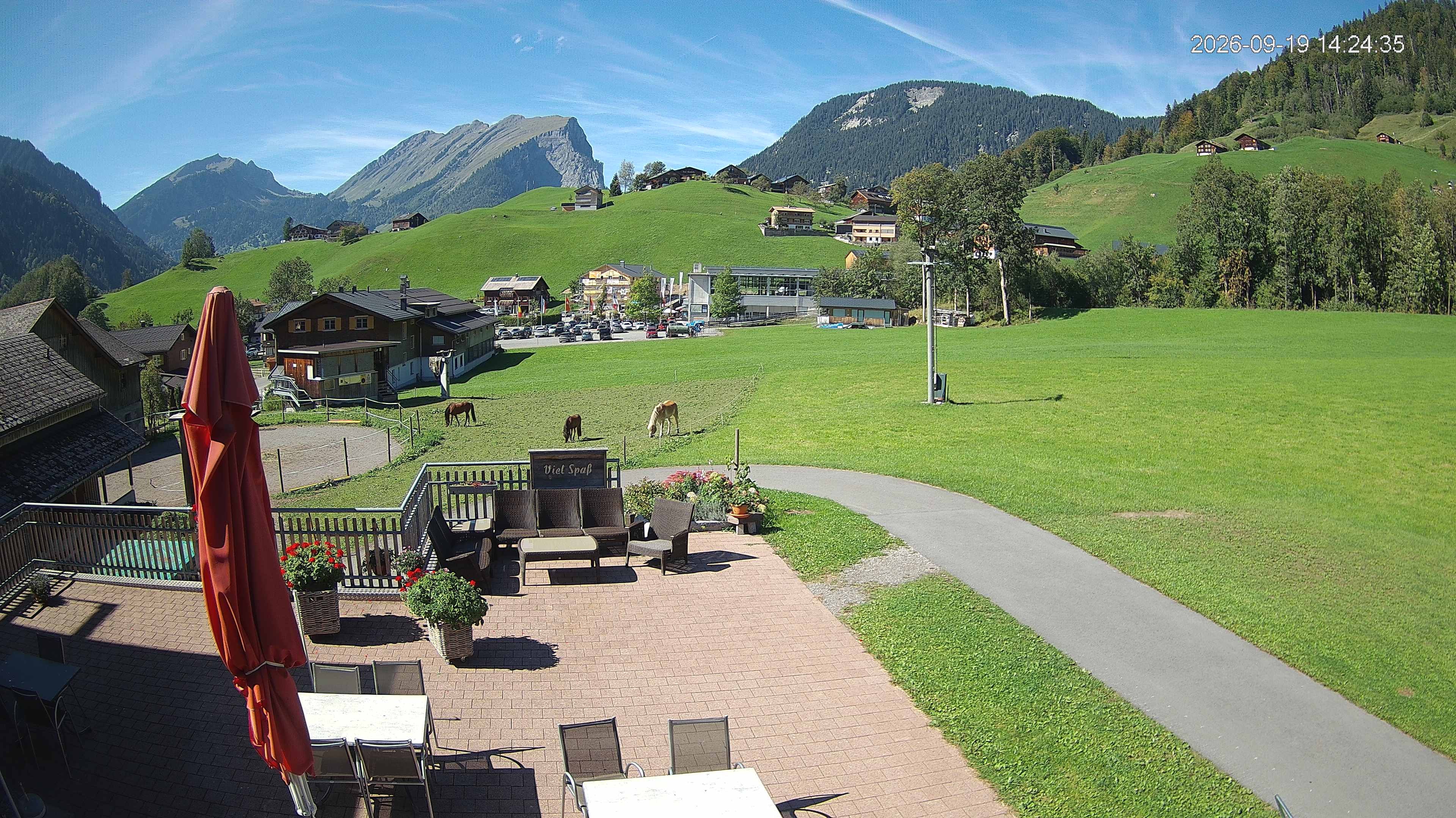 Archiv Foto Webcam Schrannenhof am Diedamskopf