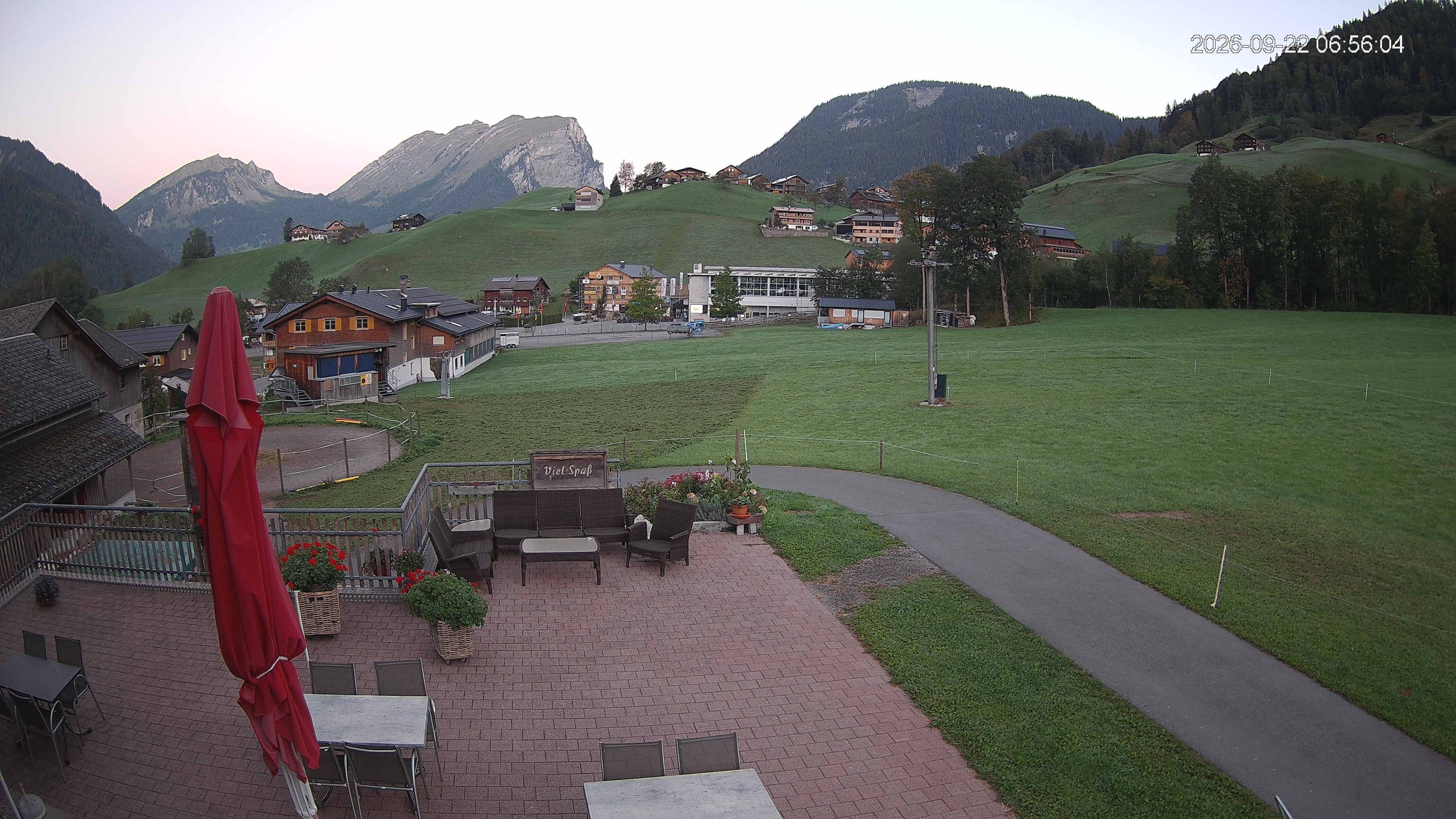 Archiv Foto Webcam Schrannenhof am Diedamskopf