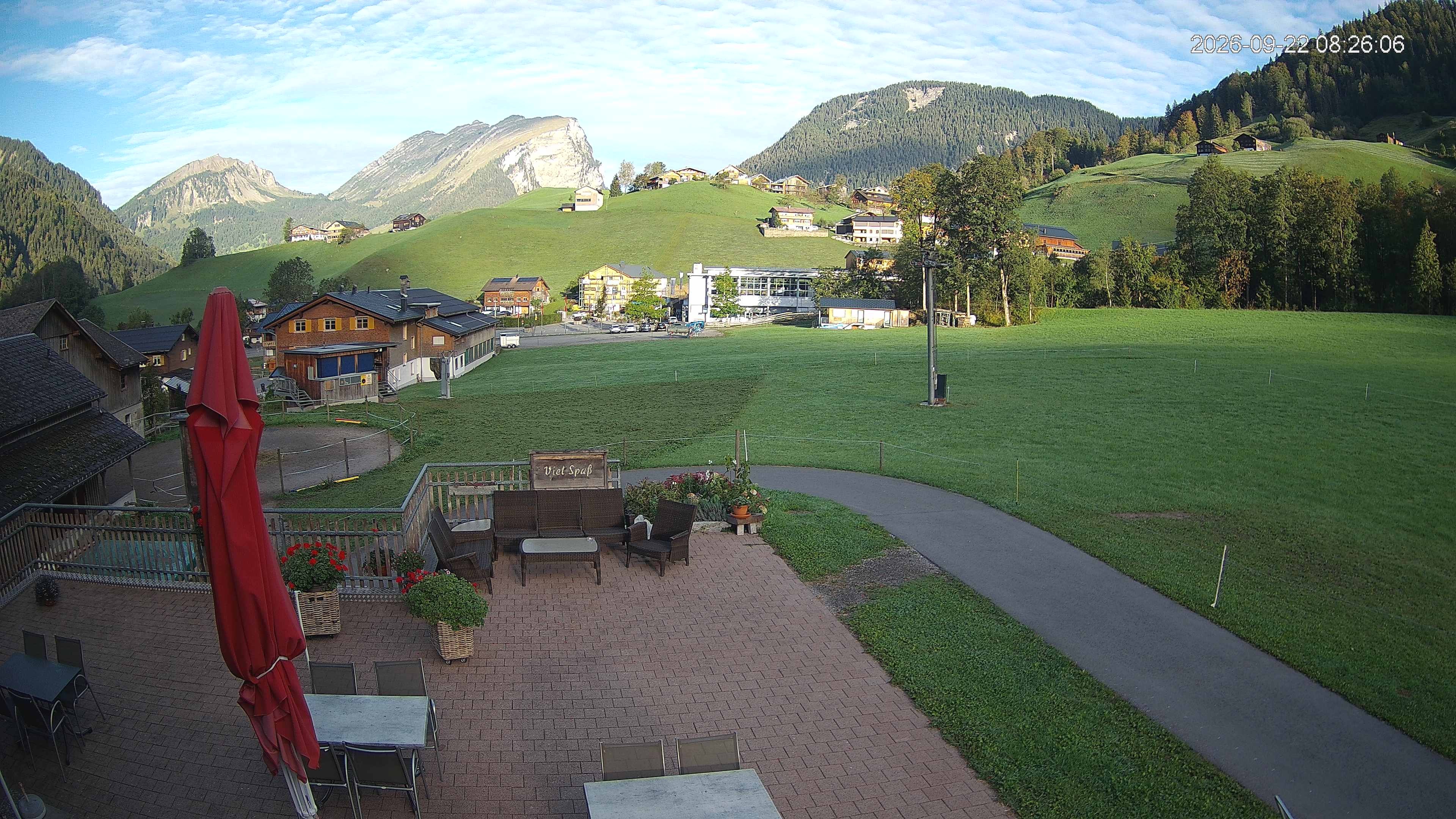 Archiv Foto Webcam Schrannenhof am Diedamskopf