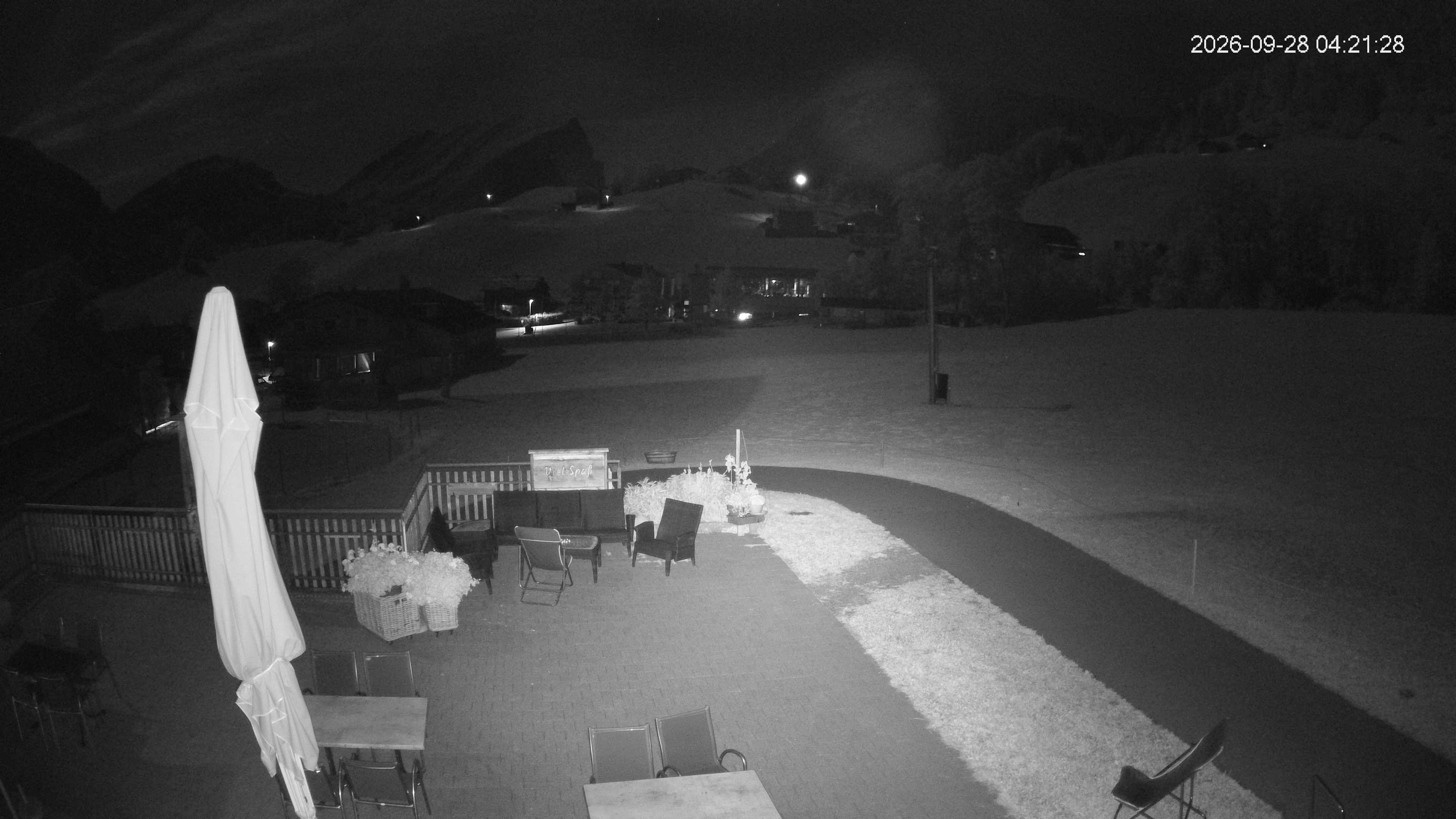 Archived image Webcam Hotel "Schrannen-Hof" at mountain "Diedamskopf"
