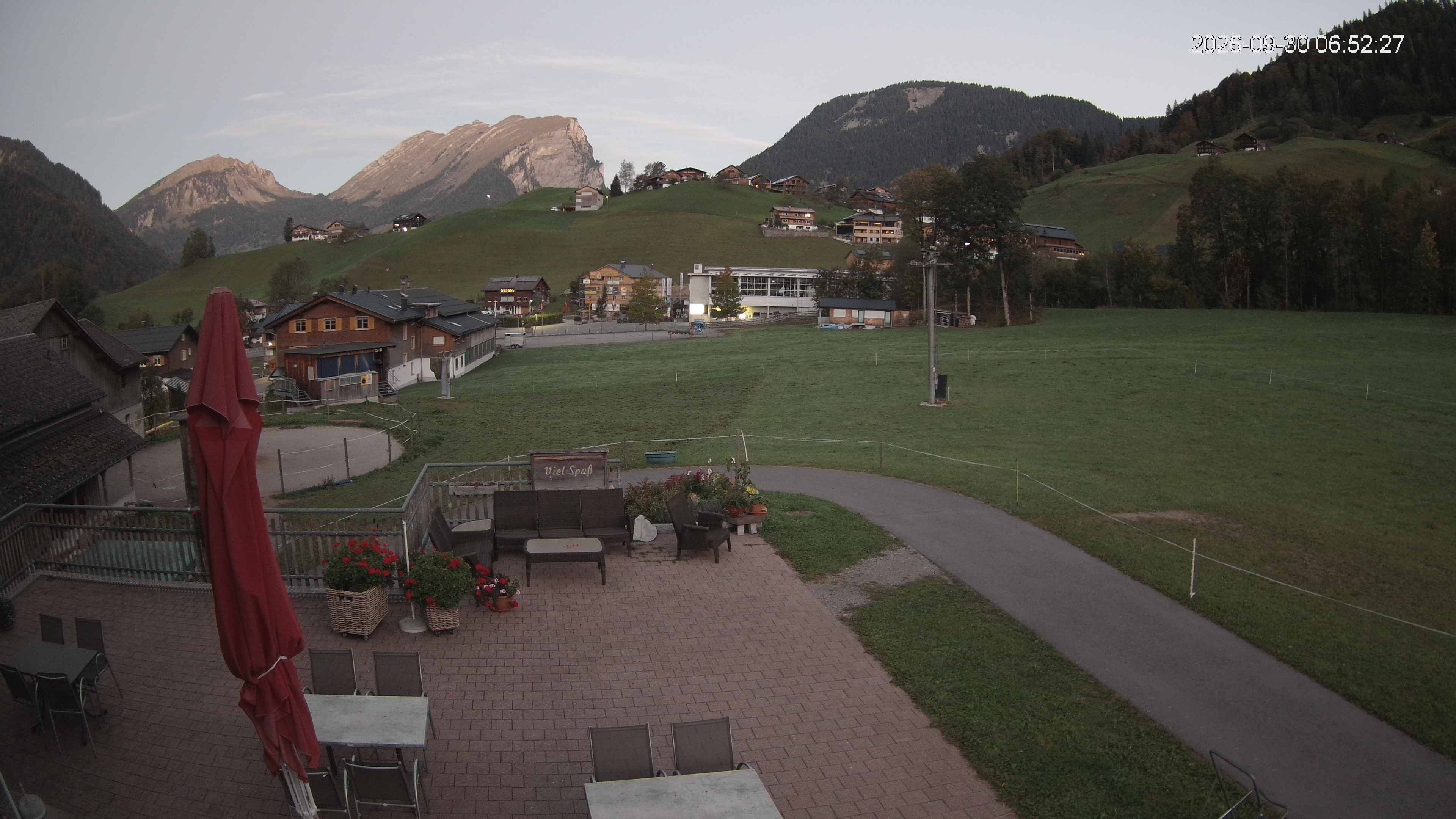 Archiv Foto Webcam Schrannenhof am Diedamskopf