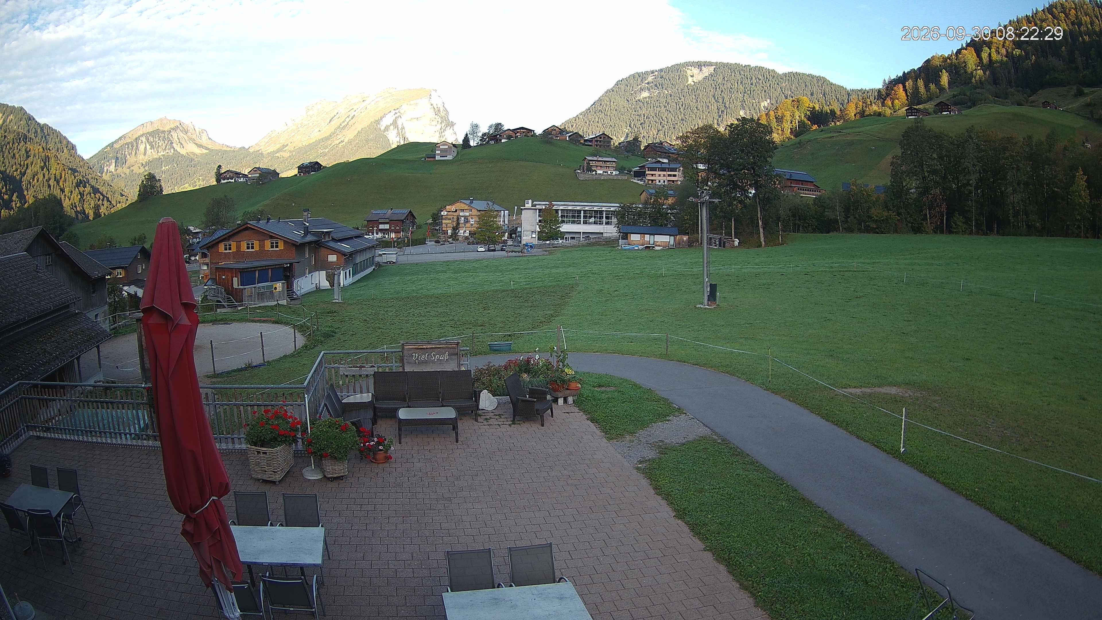 Archiv Foto Webcam Schrannenhof am Diedamskopf