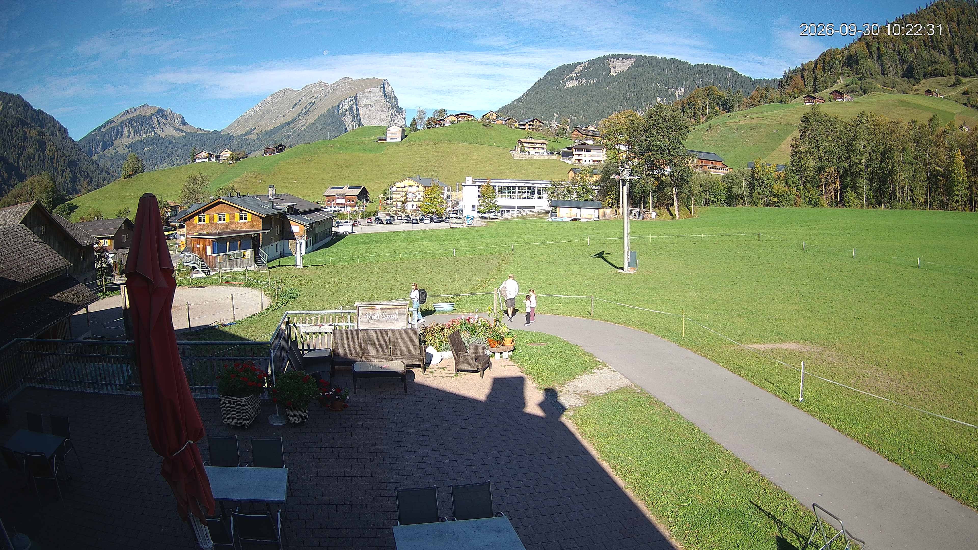 Archiv Foto Webcam Schrannenhof am Diedamskopf