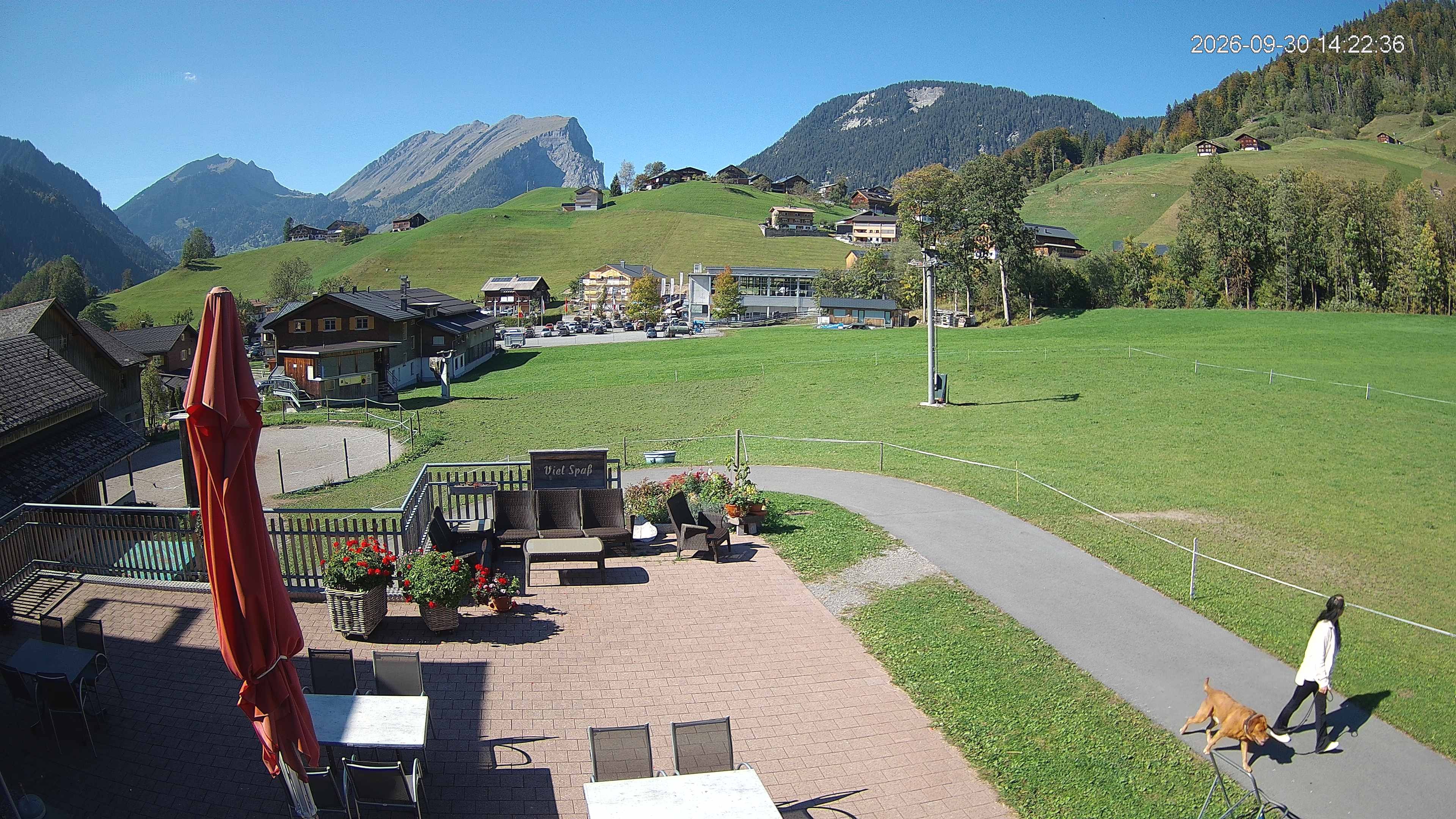 Archiv Foto Webcam Schrannenhof am Diedamskopf