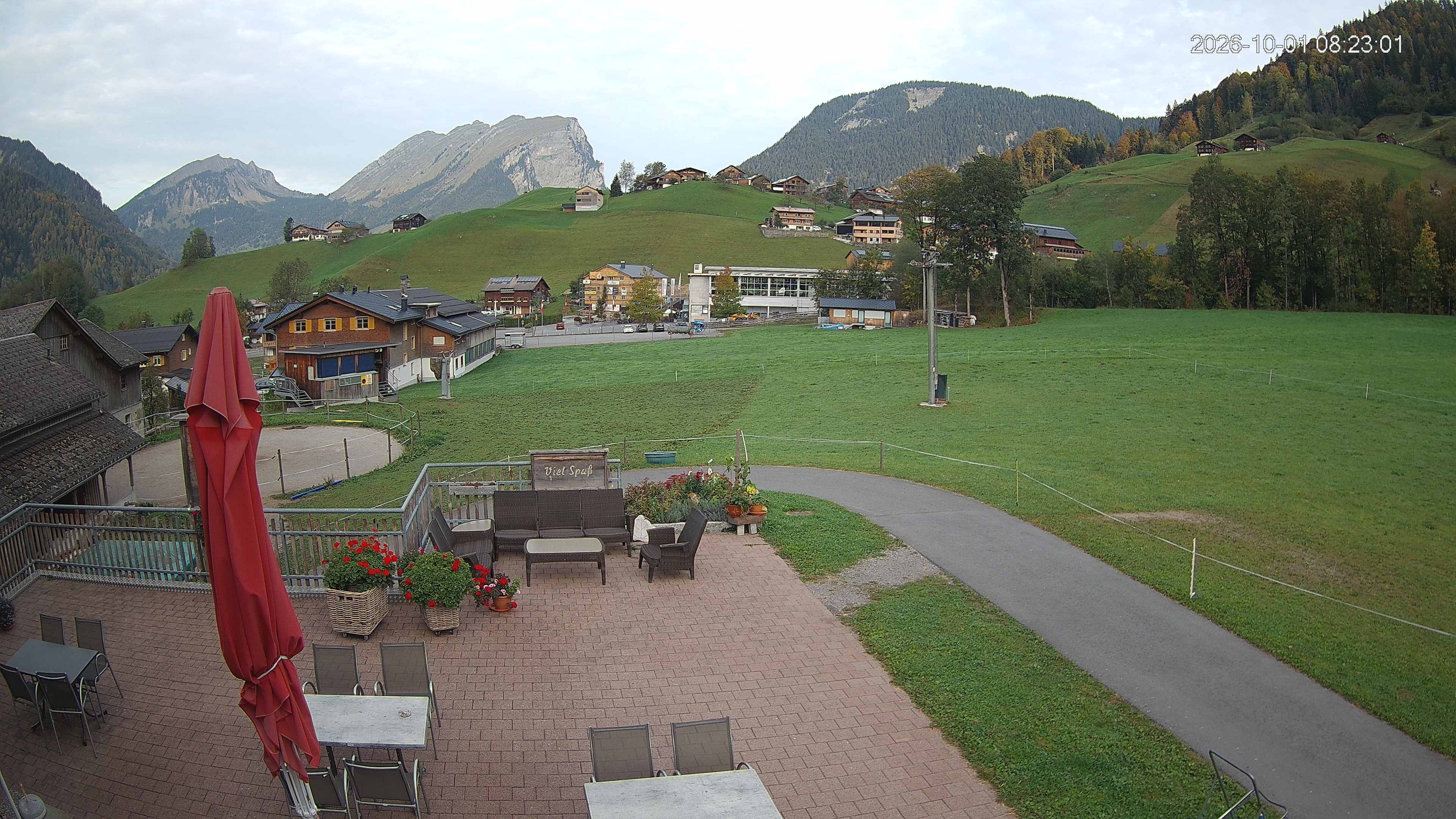 Archiv Foto Webcam Schrannenhof am Diedamskopf