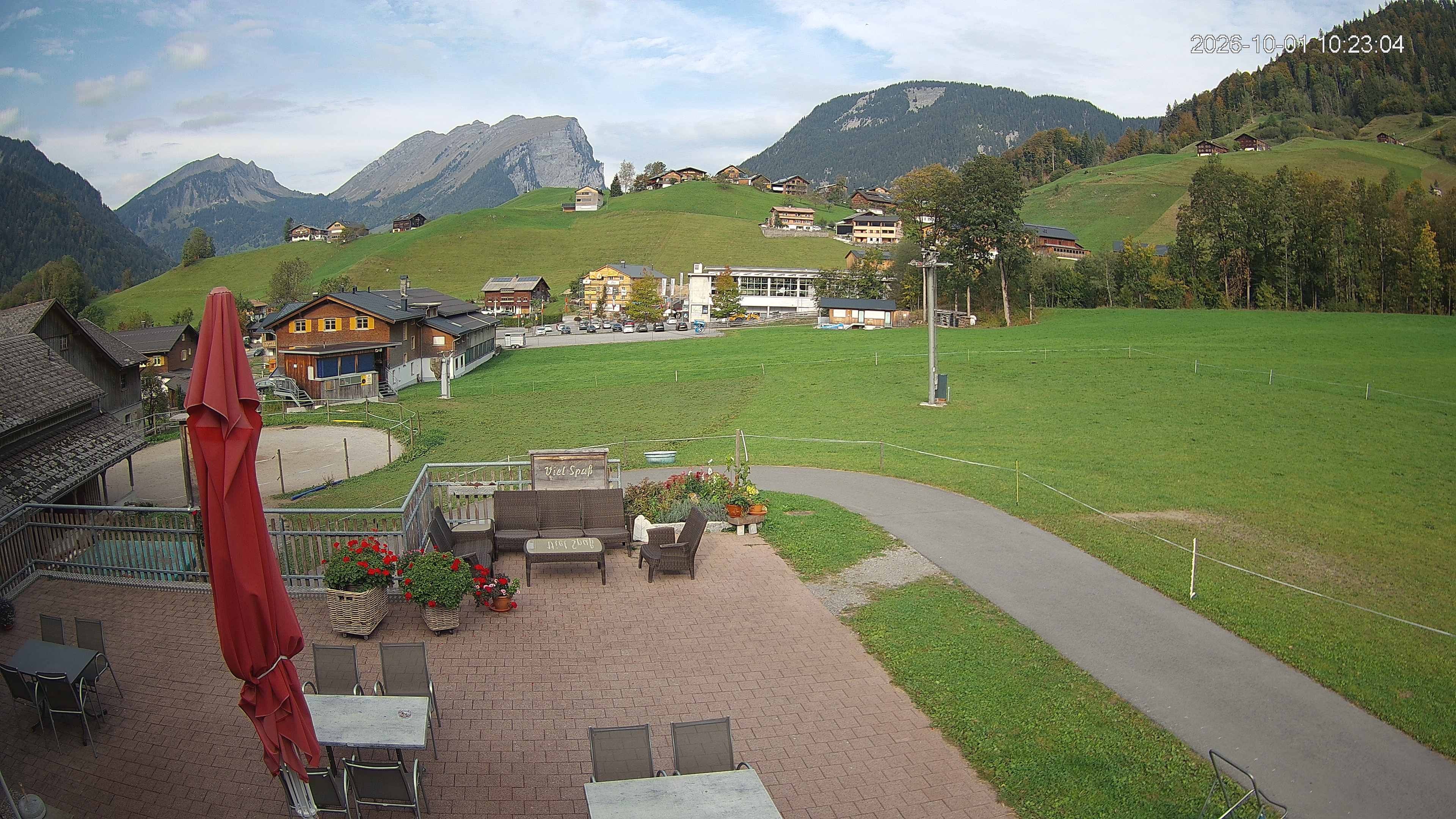 Archiv Foto Webcam Schrannenhof am Diedamskopf