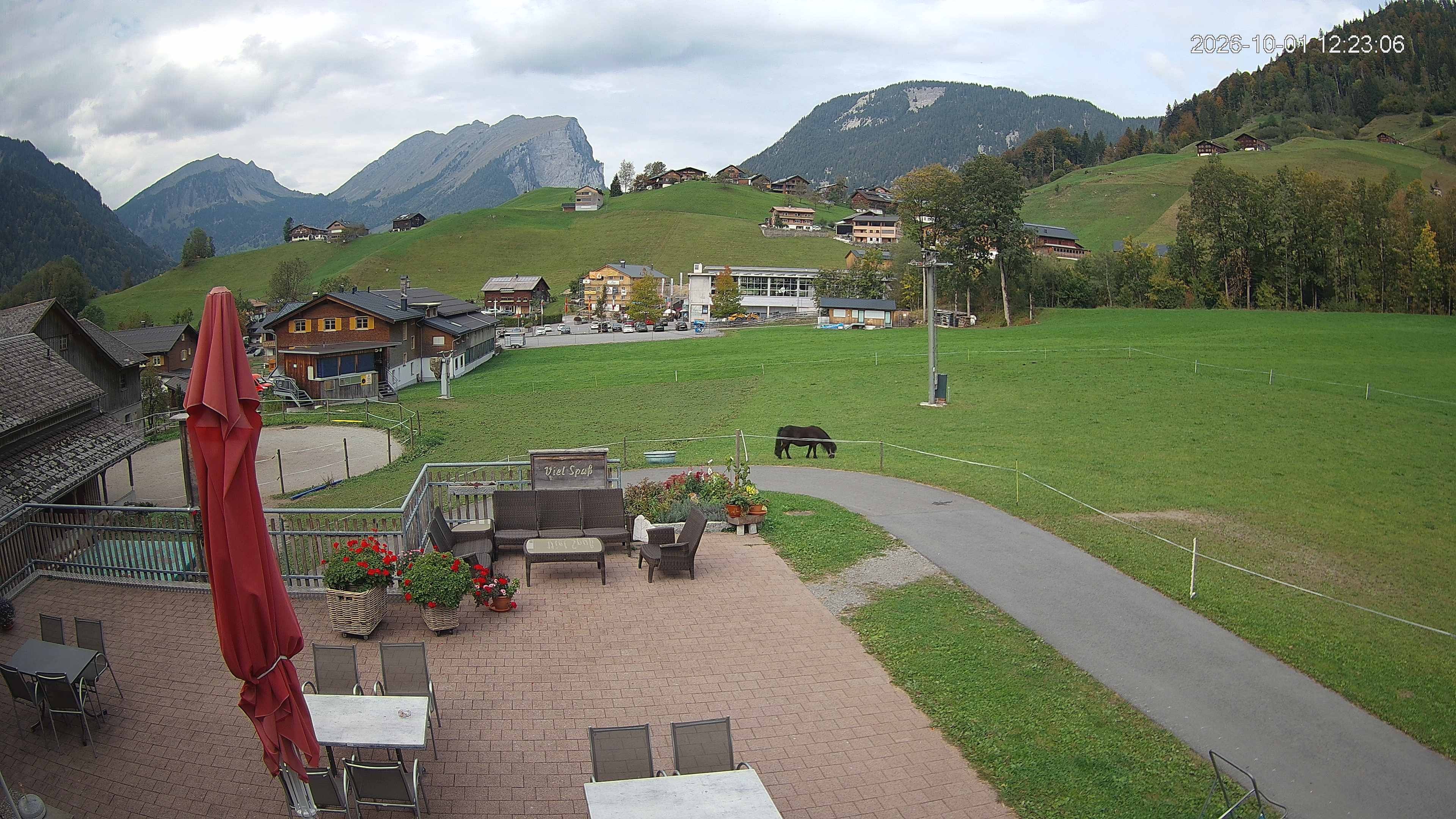 Archiv Foto Webcam Schrannenhof am Diedamskopf