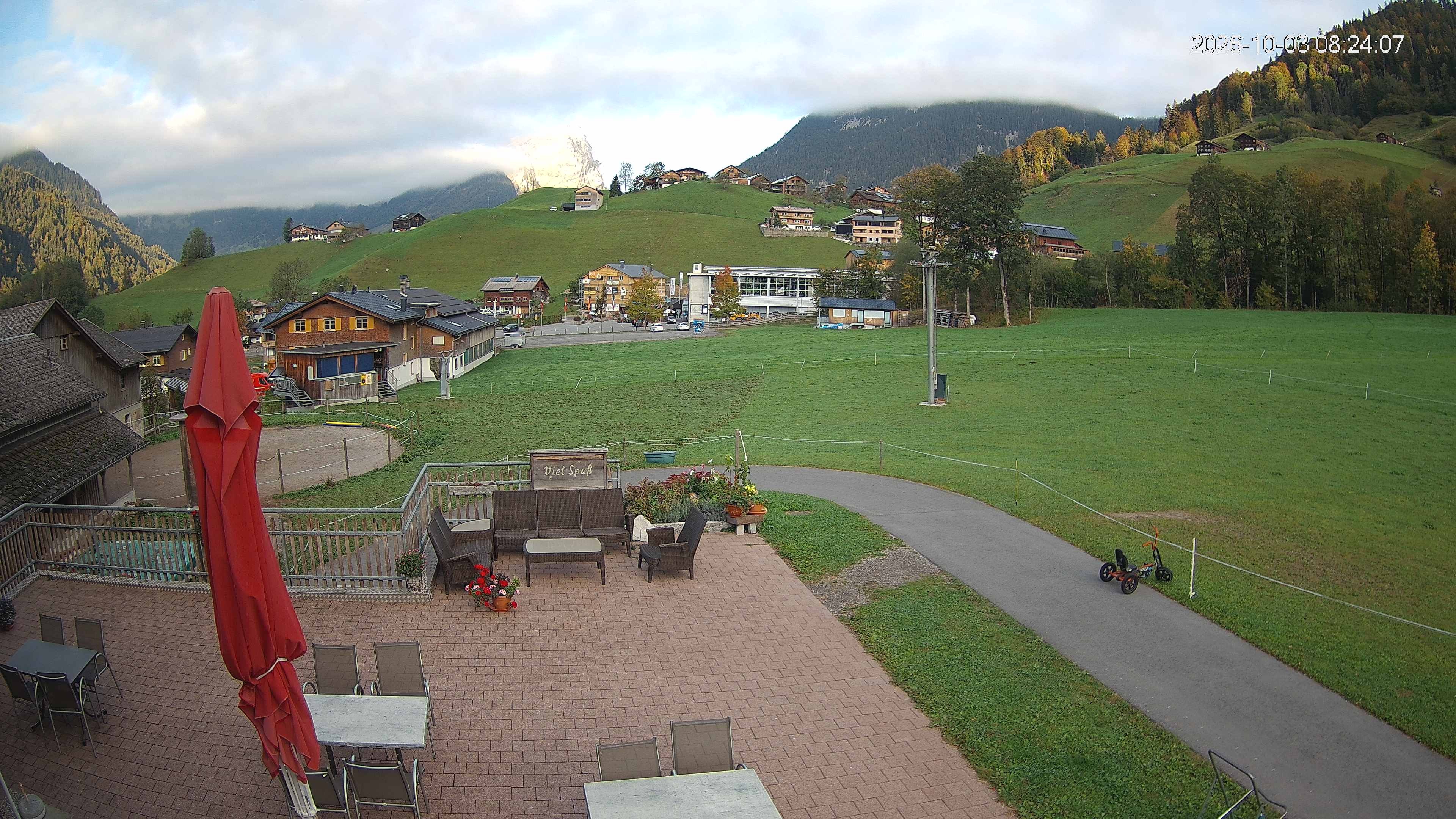 Archiv Foto Webcam Schrannenhof am Diedamskopf
