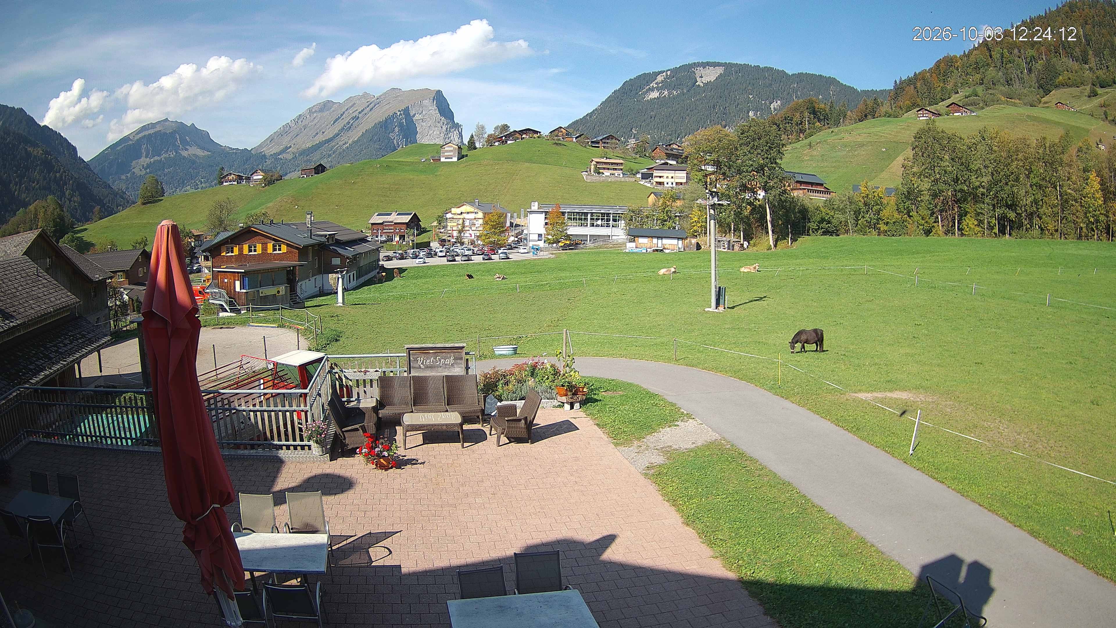 Archiv Foto Webcam Schrannenhof am Diedamskopf