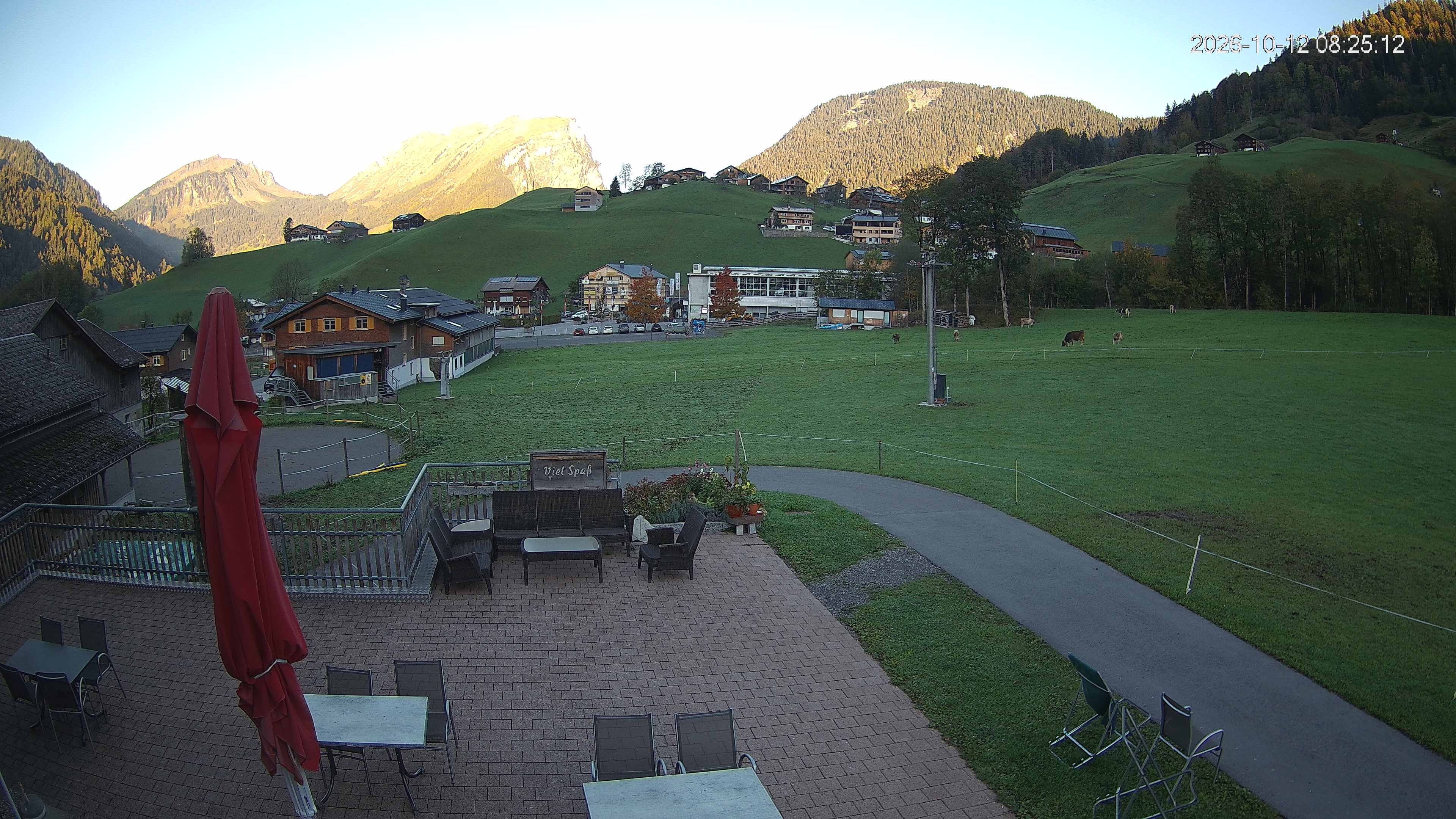 Archiv Foto Webcam Schrannenhof am Diedamskopf