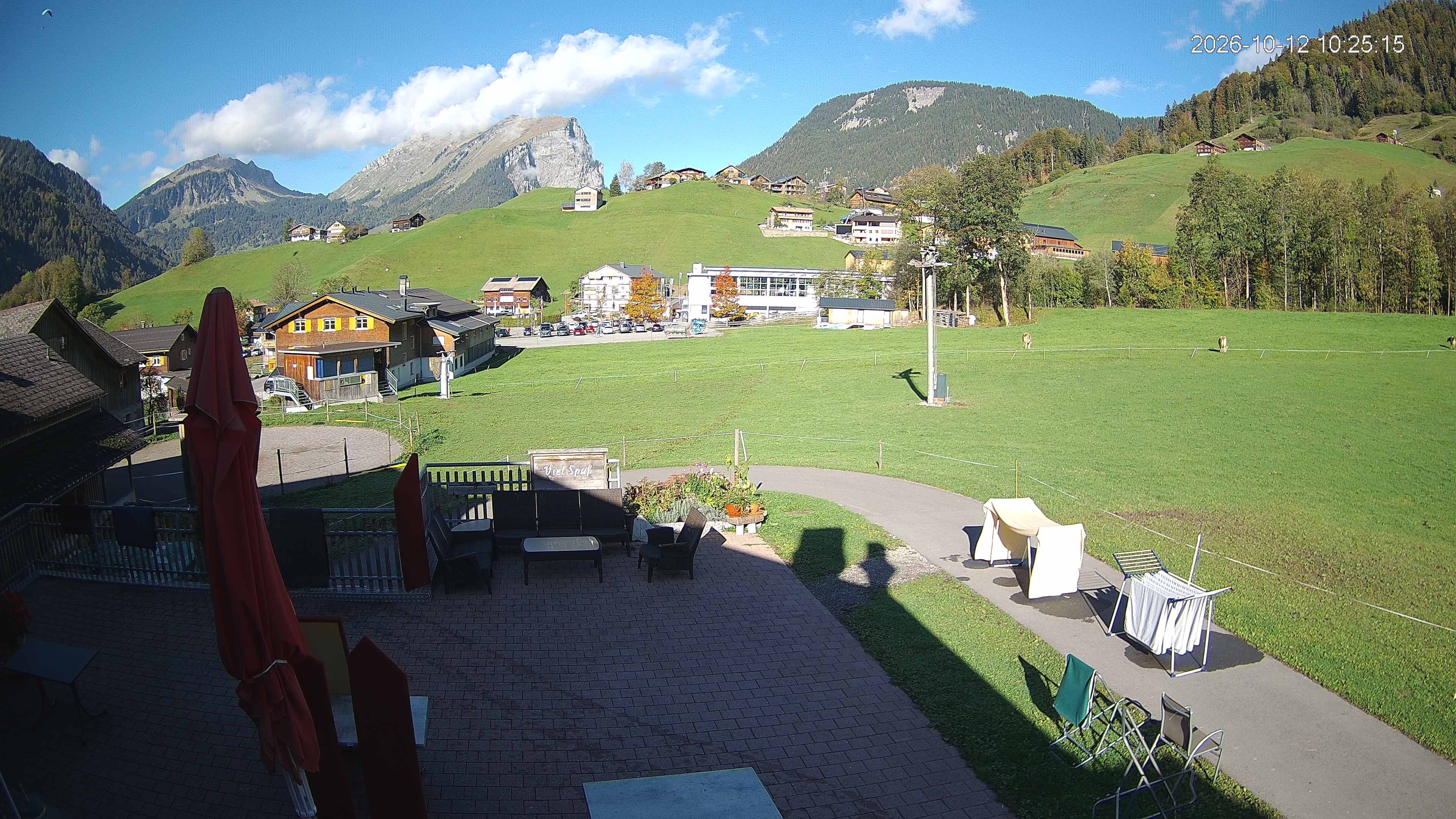 Archiv Foto Webcam Schrannenhof am Diedamskopf