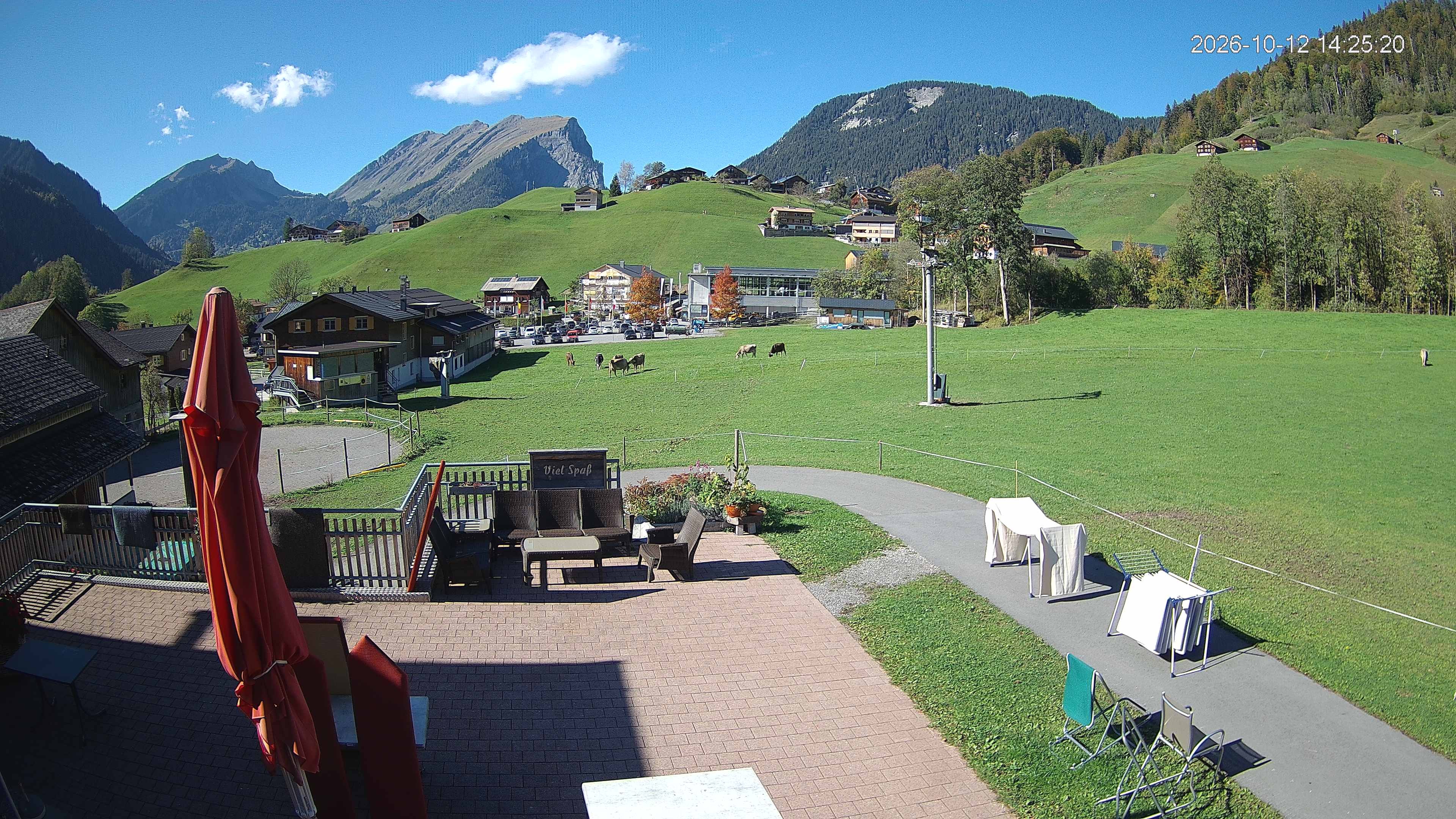 Archiv Foto Webcam Schrannenhof am Diedamskopf