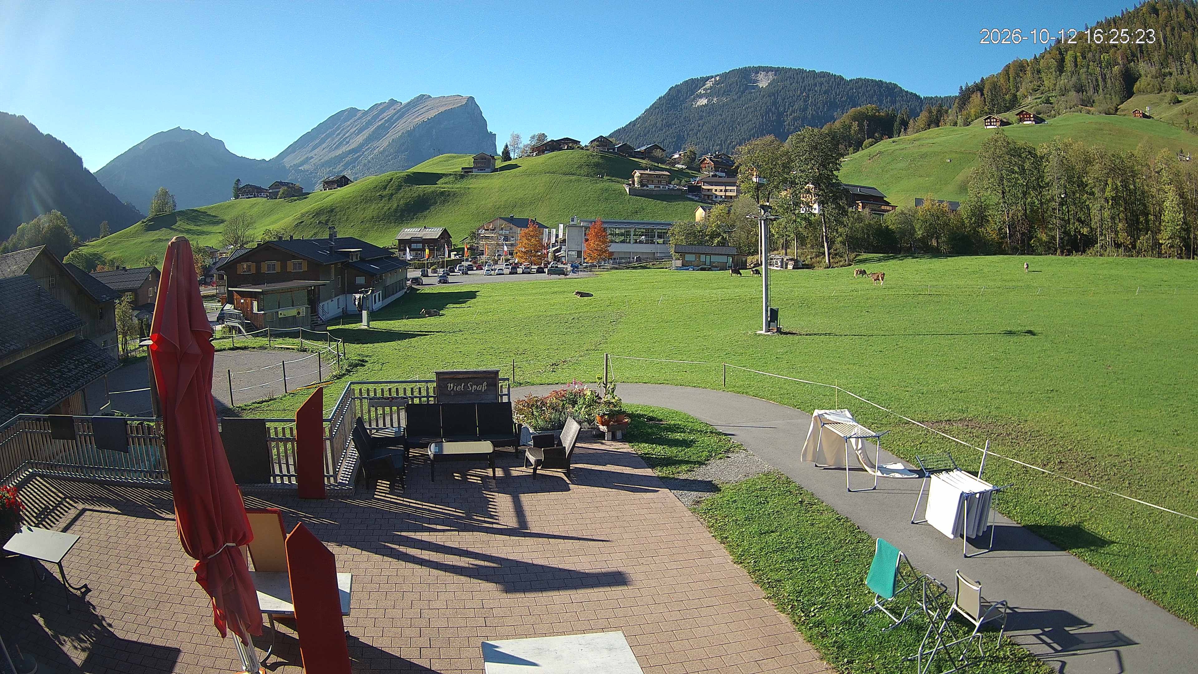 Archiv Foto Webcam Schrannenhof am Diedamskopf