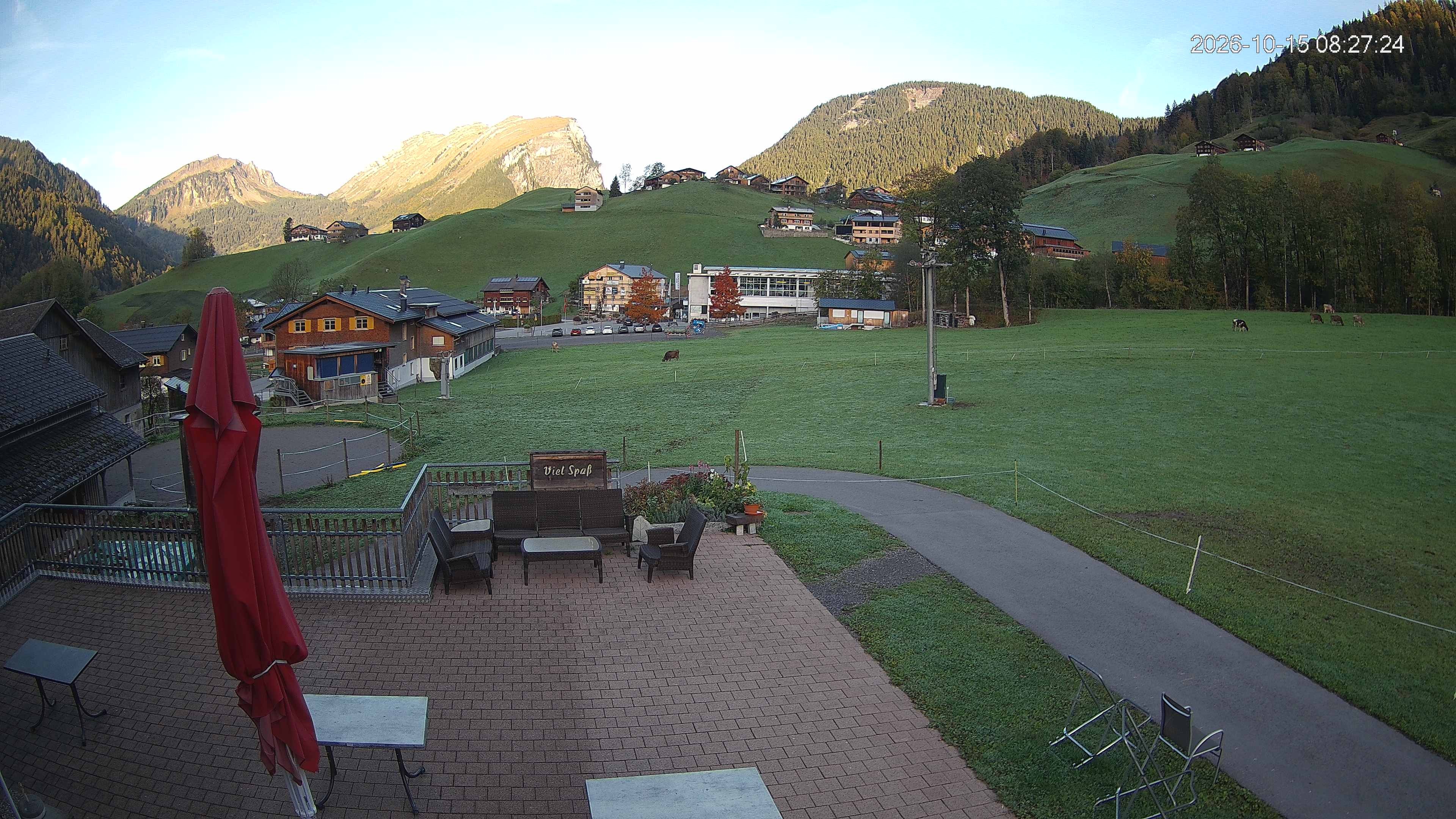 Archiv Foto Webcam Schrannenhof am Diedamskopf